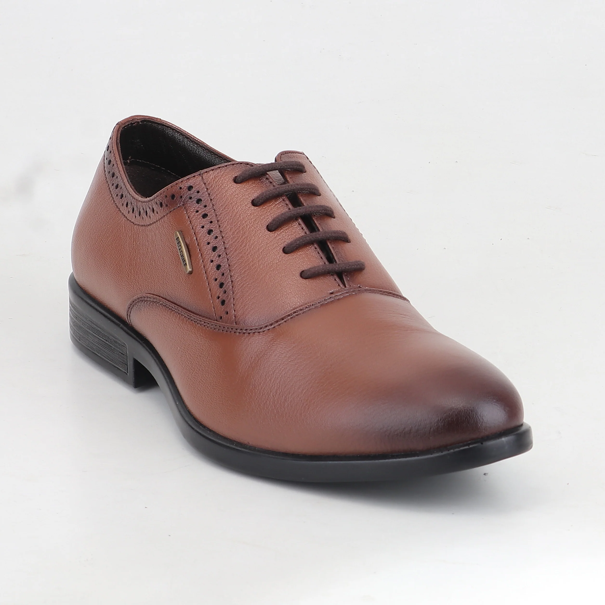 Red Chief Tan Formal Shoes for Men RC4054LR 006 - Image 3