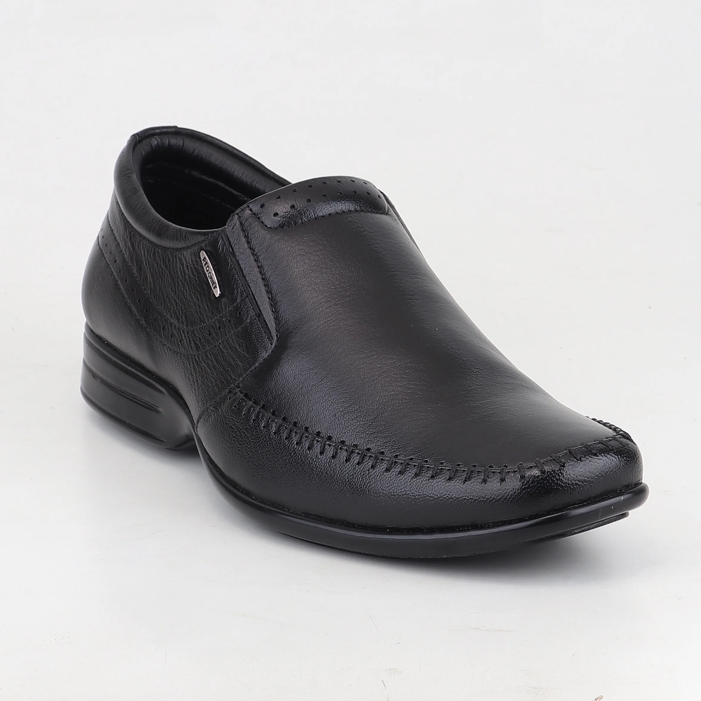 Red Chief Black Formal Shoes for Men RC4055LR 001 - Image 3