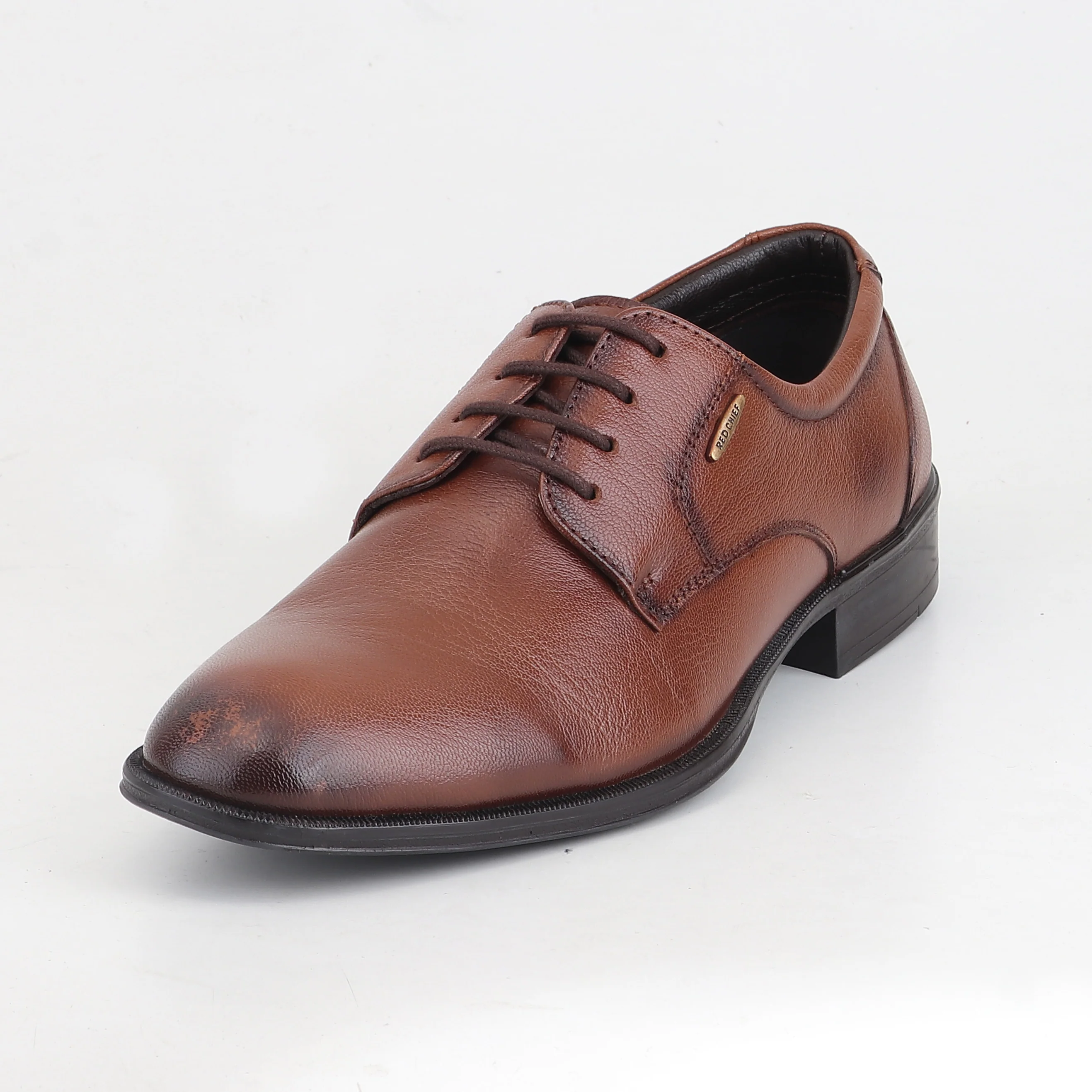 Red Chief Tan Formal Shoes for Men RC4066 006 - Image 5