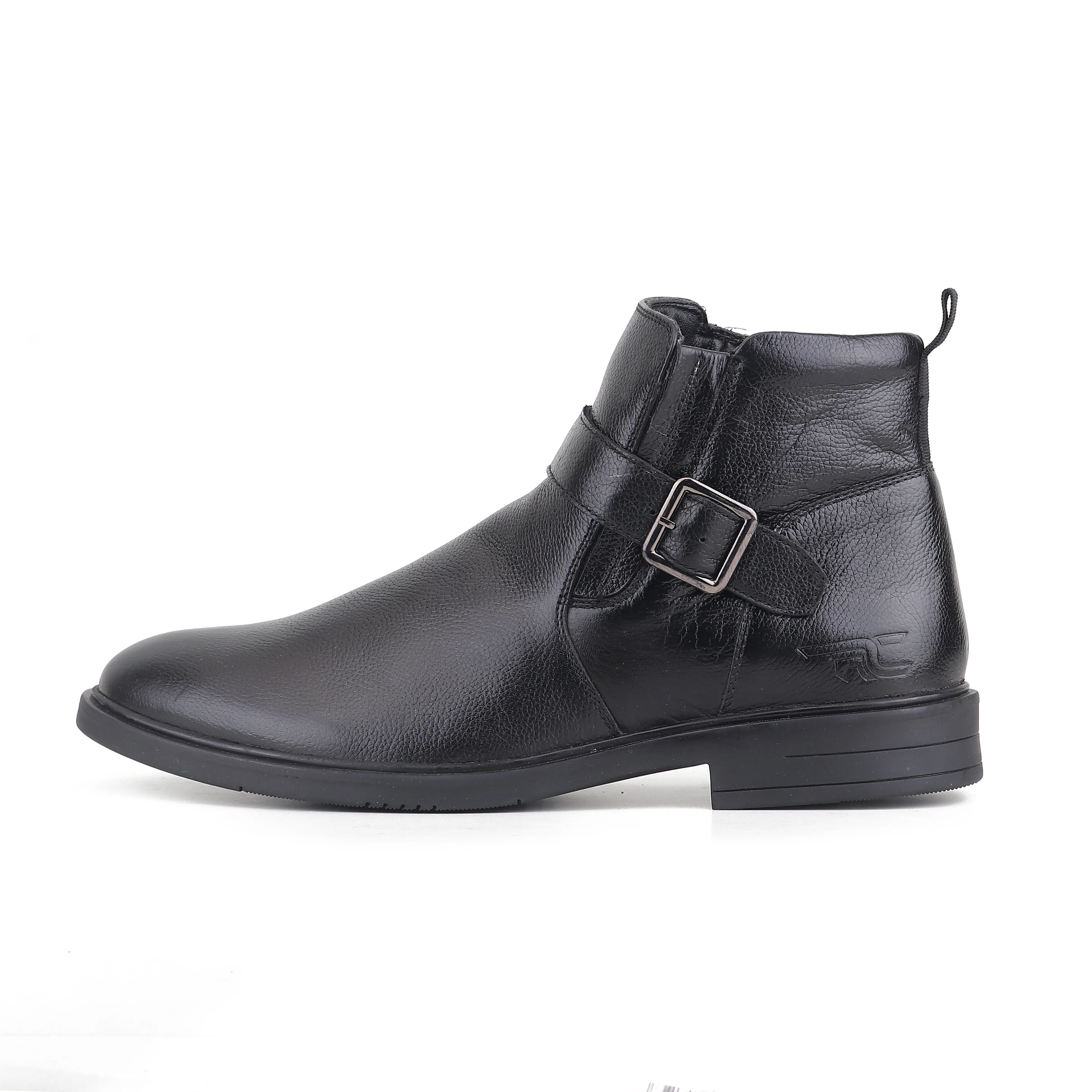 Red Chief Black Formal Chelsea Boot Shoes for Men RC4072 001 - Image 3