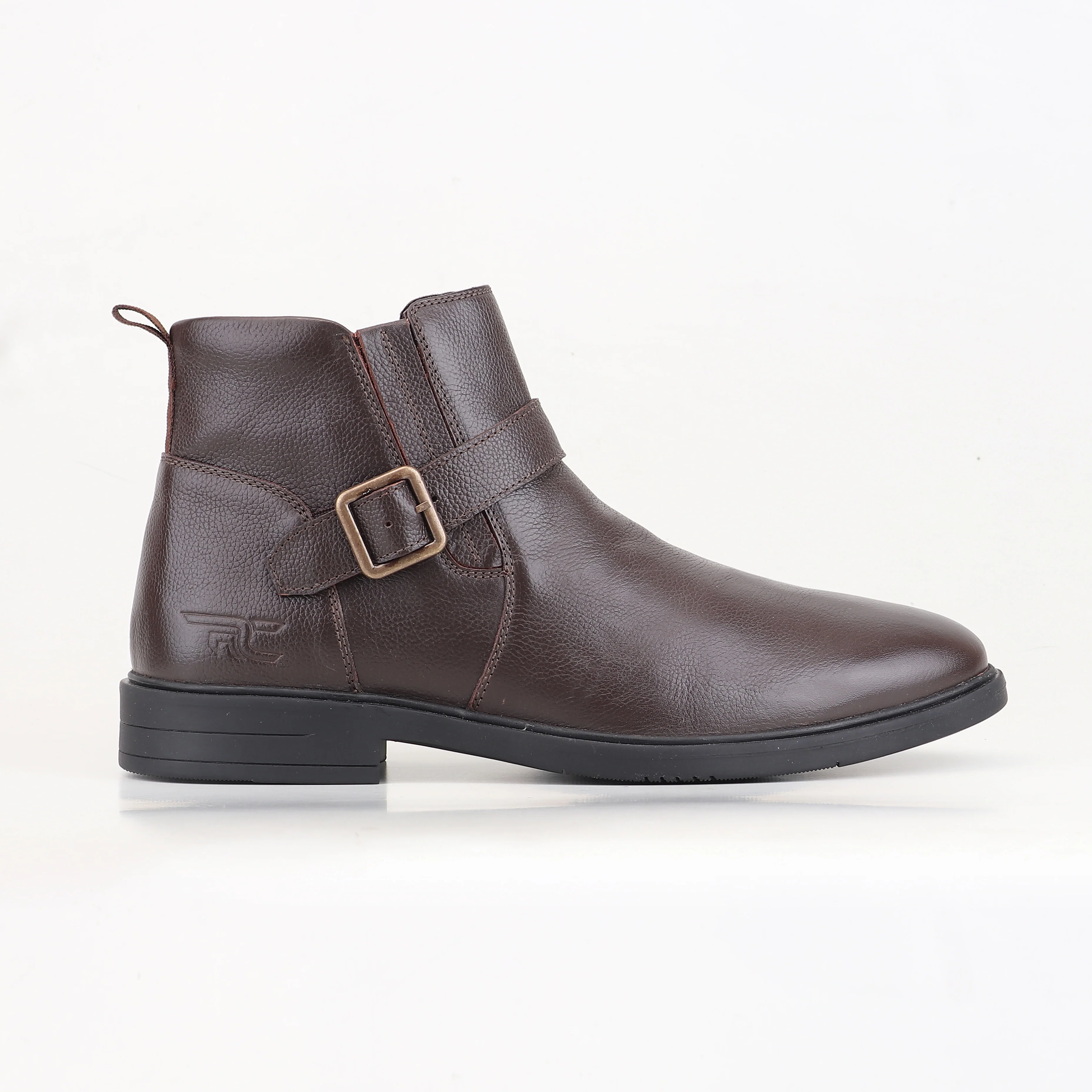 Red Chief Brown Formal Chelsea Boot Shoes for Men RC4072 003