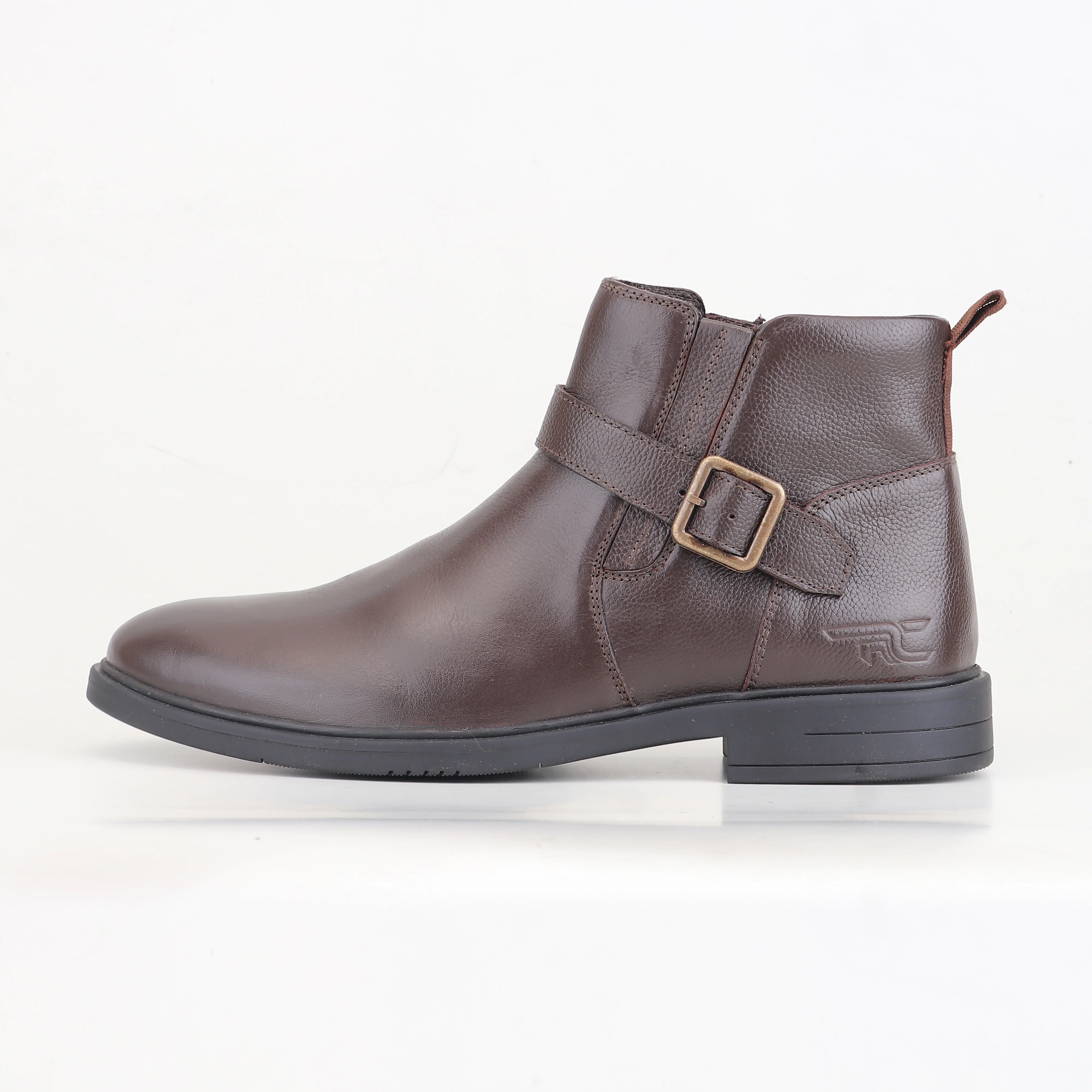 Red Chief Brown Formal Chelsea Boot Shoes for Men RC4072 003 - Image 2