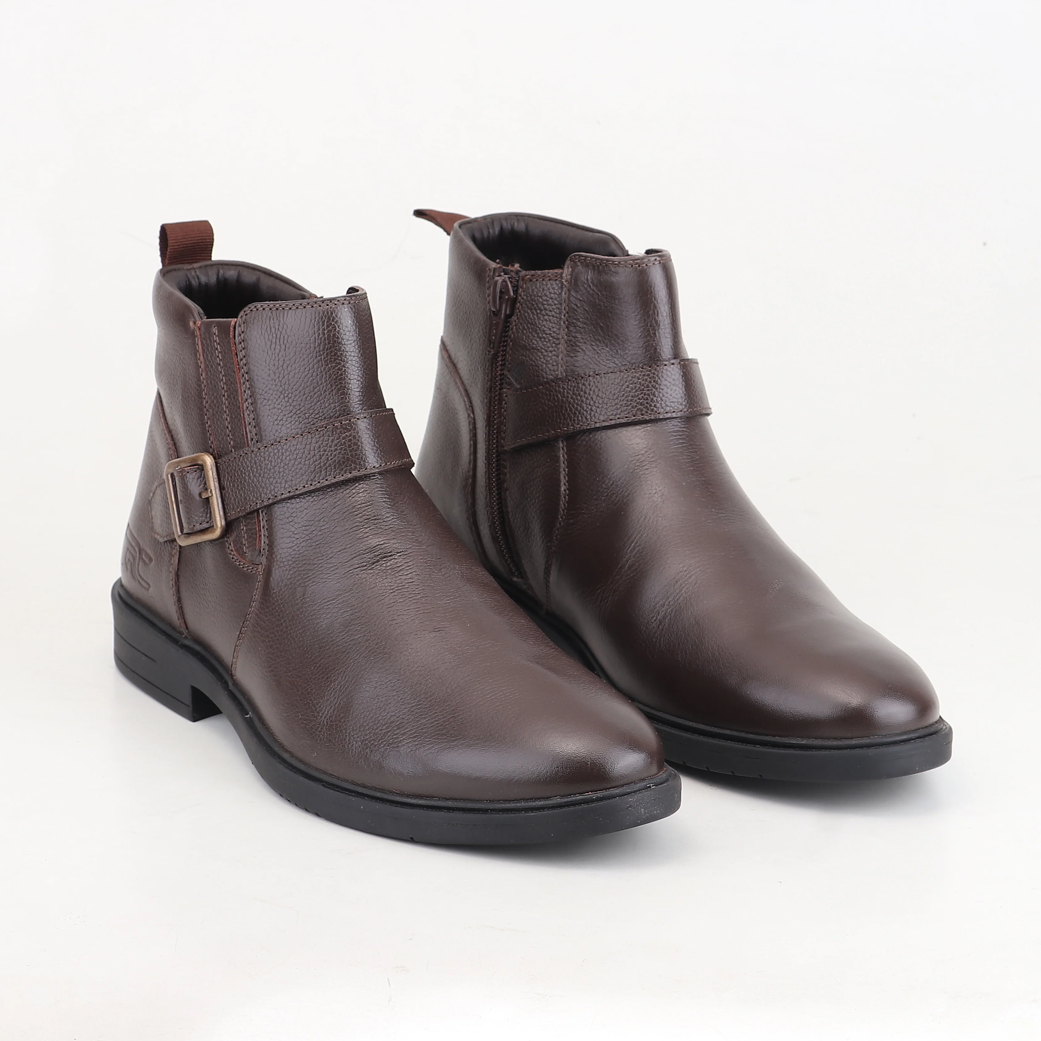 Red Chief Brown Formal Chelsea Boot Shoes for Men RC4072 003 - Image 3