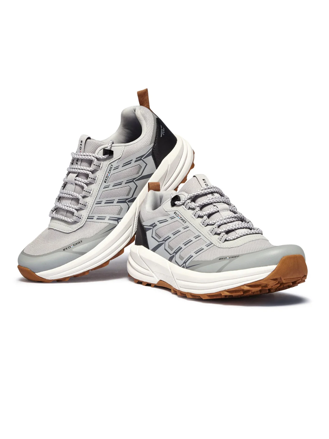 Red Chief Sports Travosole Gray-White Hiker Shoes For Men H20040 F036 - Image 3