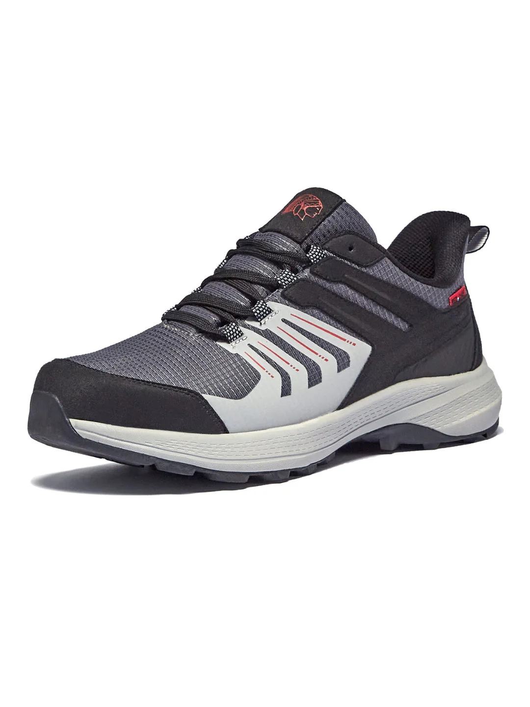 Red Chief Sports Travosole Black-Gray Hiker Shoes For Men H20041 F019 - Image 6