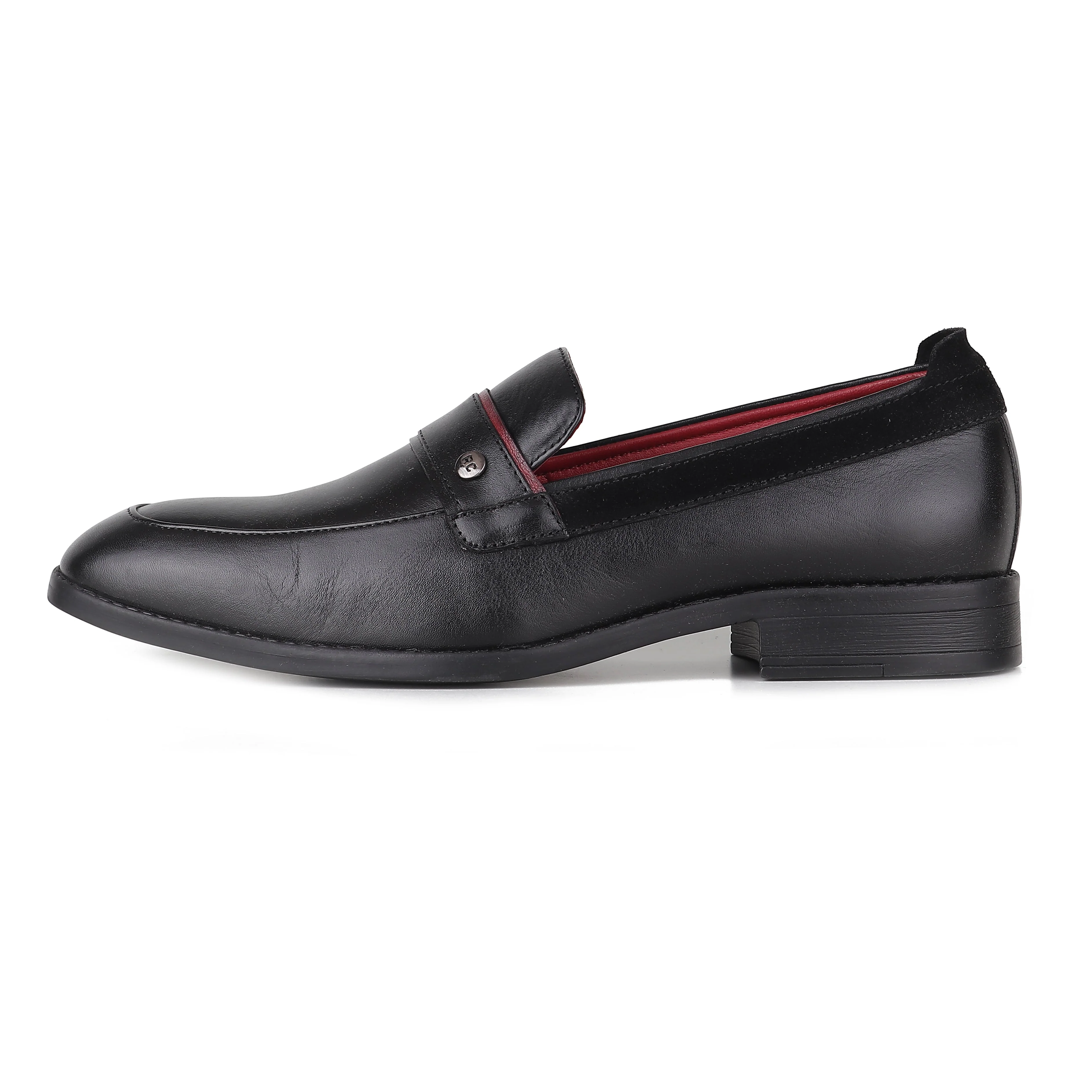 Red Chief Black Formal Loafer shoes for Men RC3961 001 - Image 5