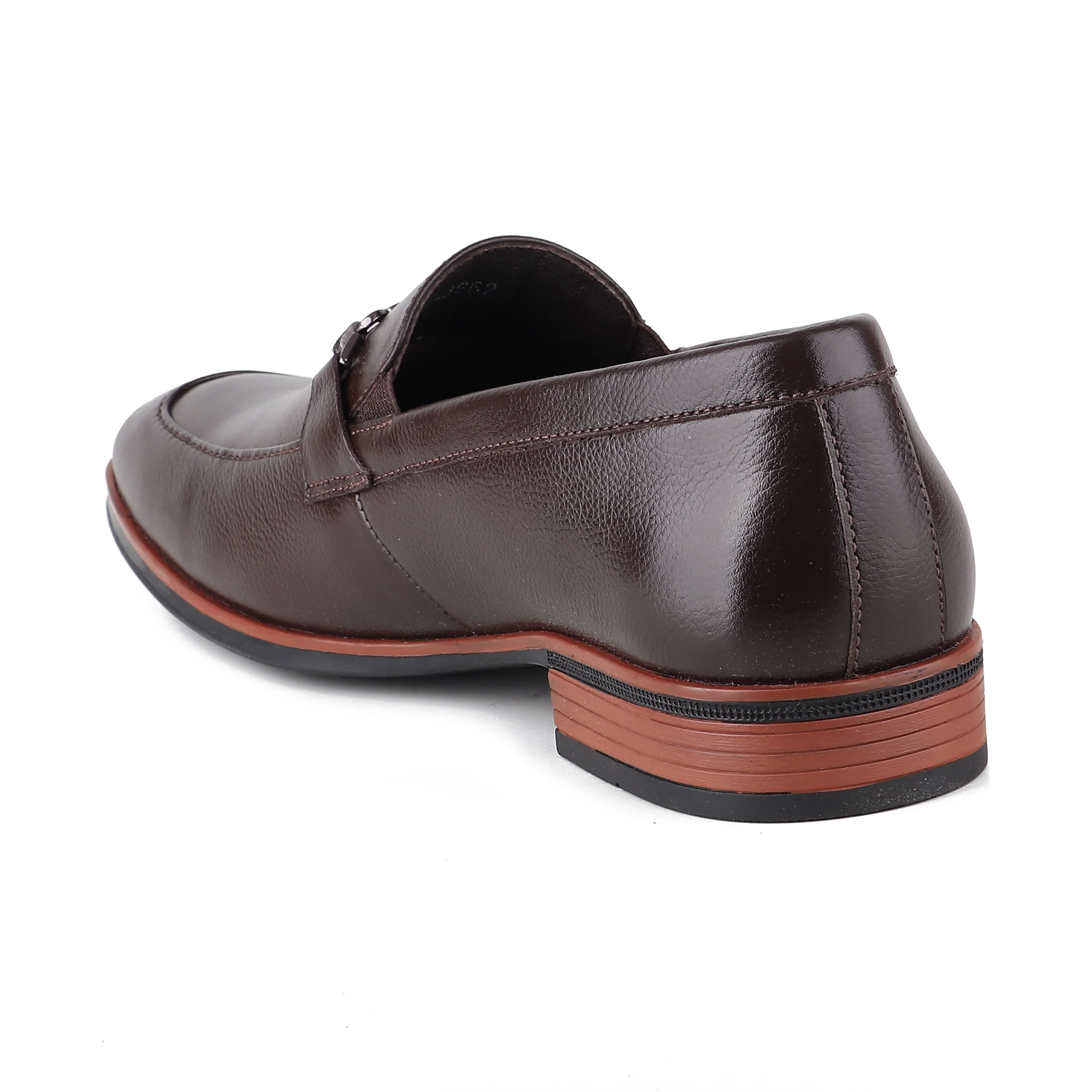 Red Chief Dark Brown Formal Loafer Shoes for Men RC3962 G00159 - Image 7