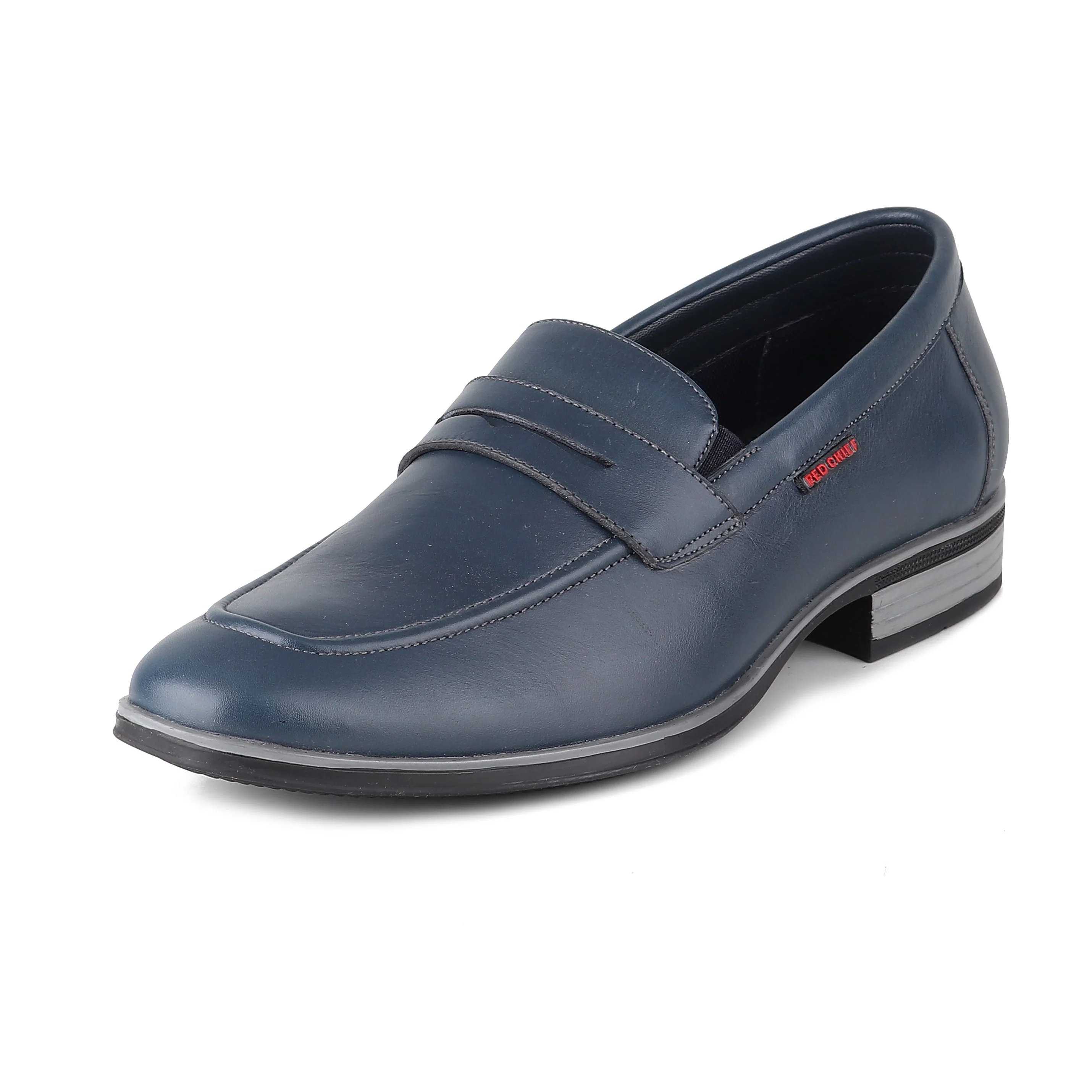 Red Chief Navy Formal Loafer shoes for Men RC3963 156 - Image 4