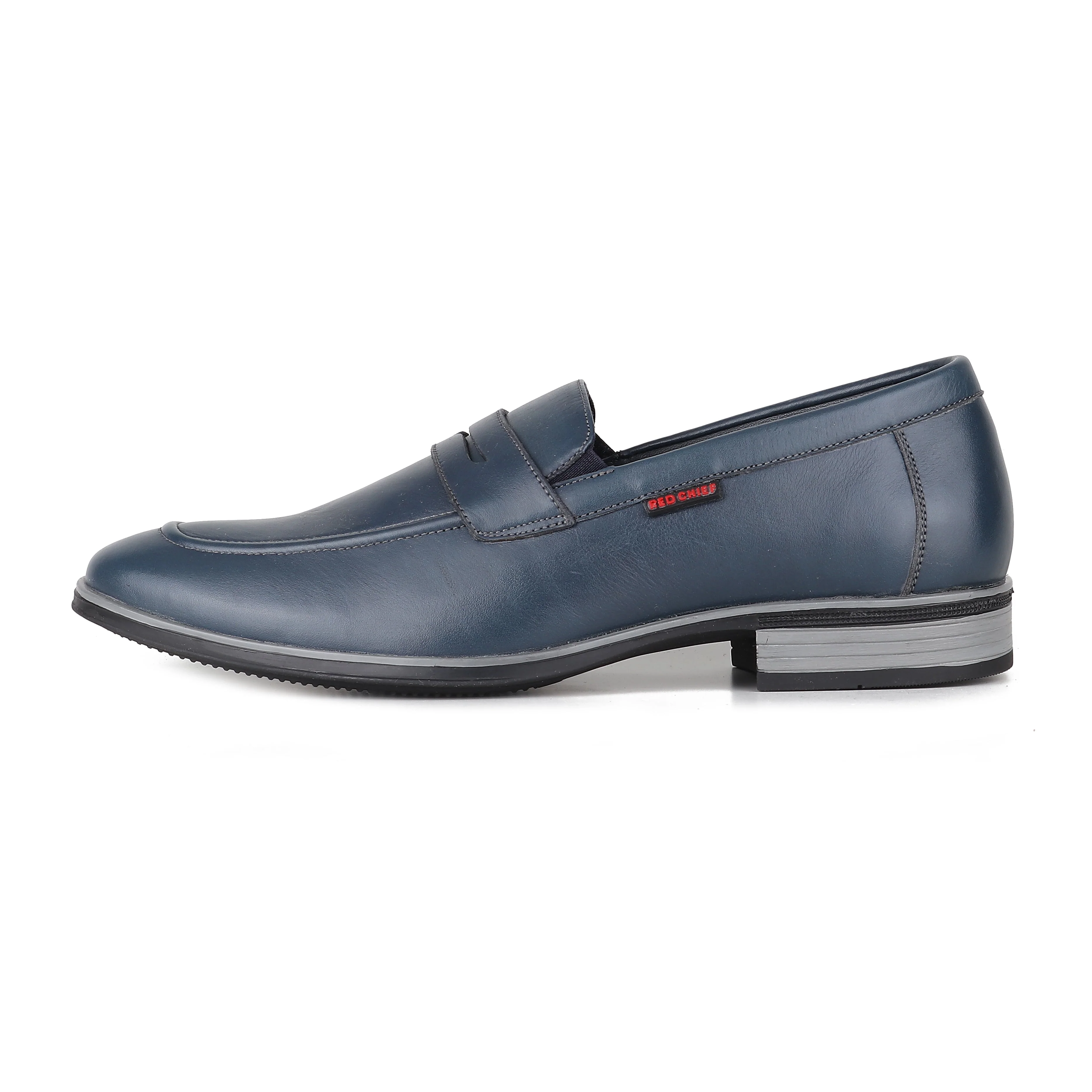 Red Chief Navy Formal Loafer shoes for Men RC3963 156 - Image 5