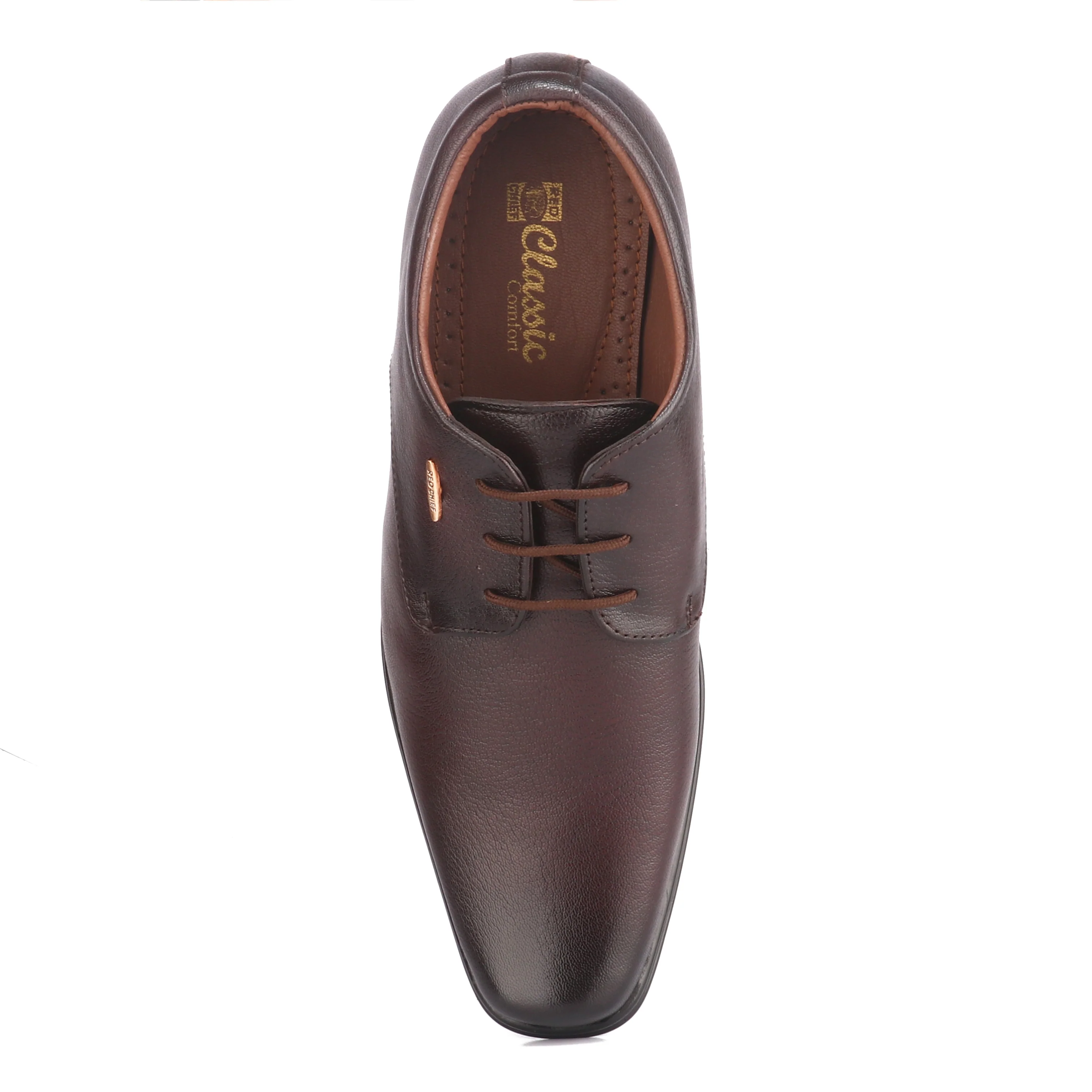 Red Chief Dark Brown Formal Derby Shoes for Men RC1998 095 - Image 7