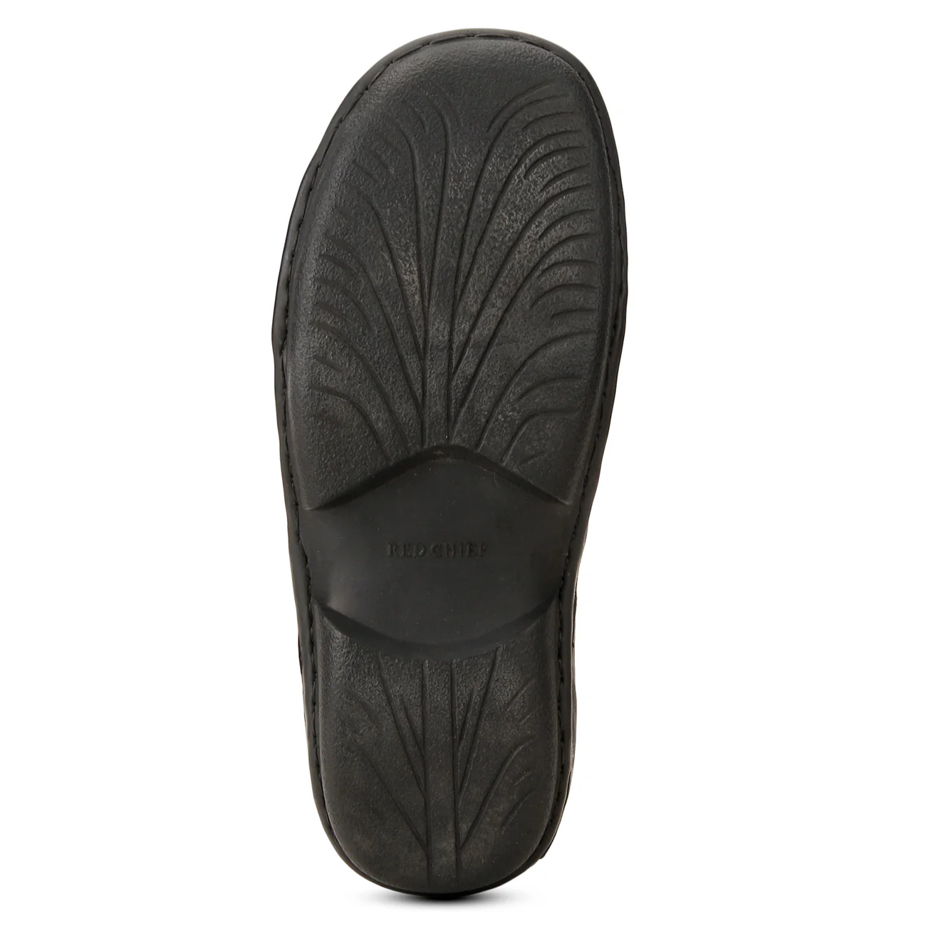 Red Chief Black Slipper for Men RC0248 001 - Image 7