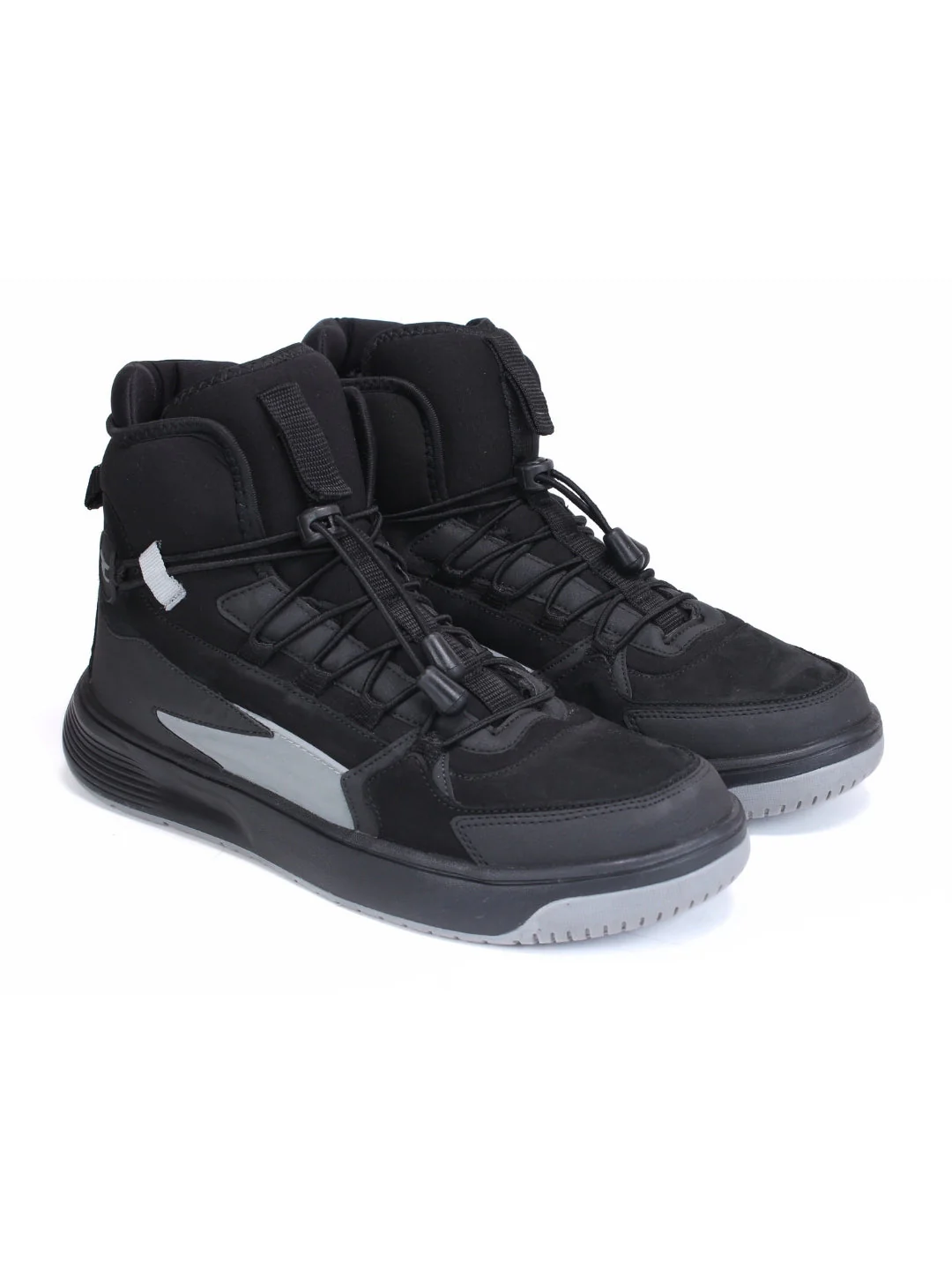 Red Chief Sports Swiftsole Black-Gray Casual Sneakers Shoes For Men C6002 F021 - Image 6
