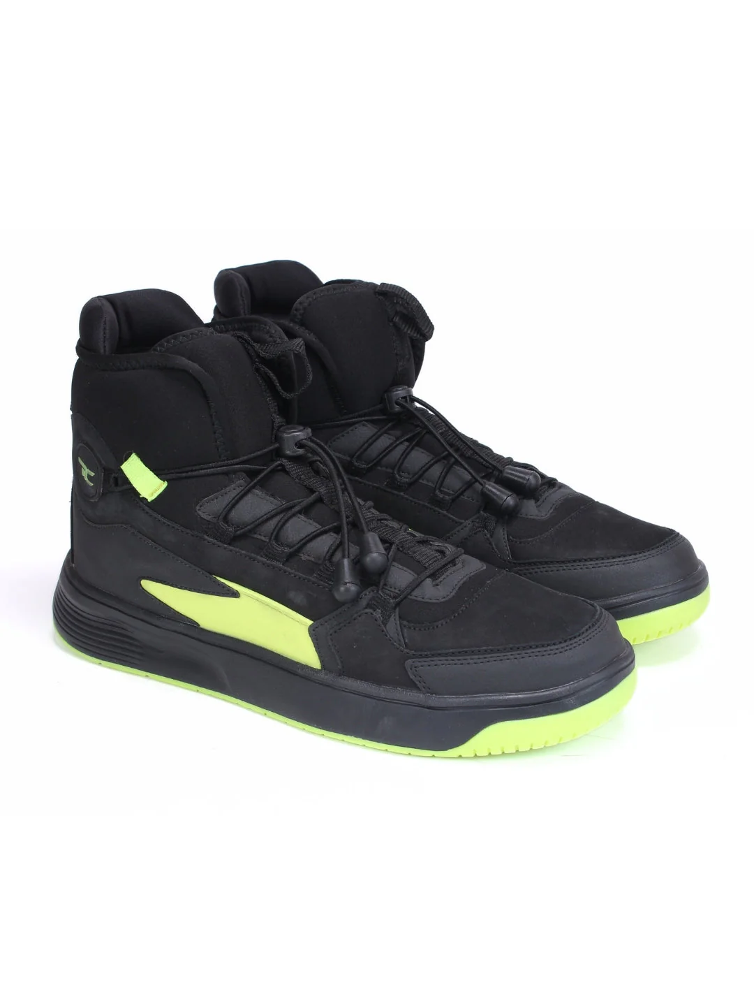 Red Chief Sports Swiftsole Black-Green Casual Sneakers Shoes for Men C6002 F024 - Image 5