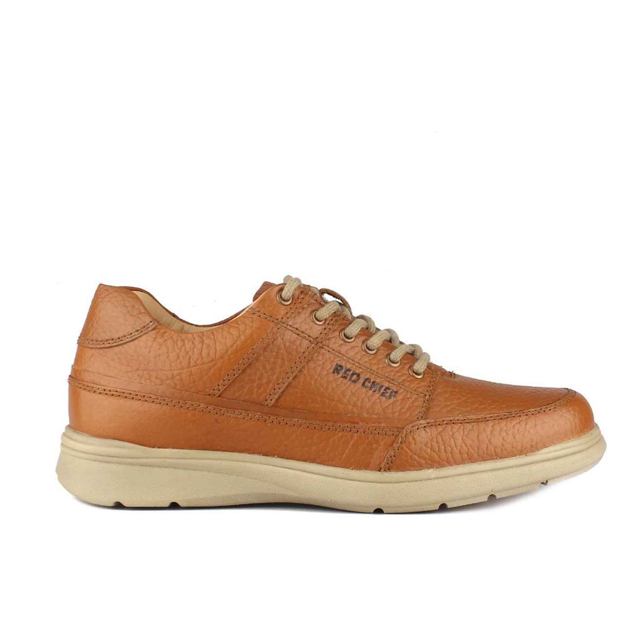 Red Chief Genuine Leather Low Ankle Lace Up Casual Sneaker Shoes For Men |RC3488 107