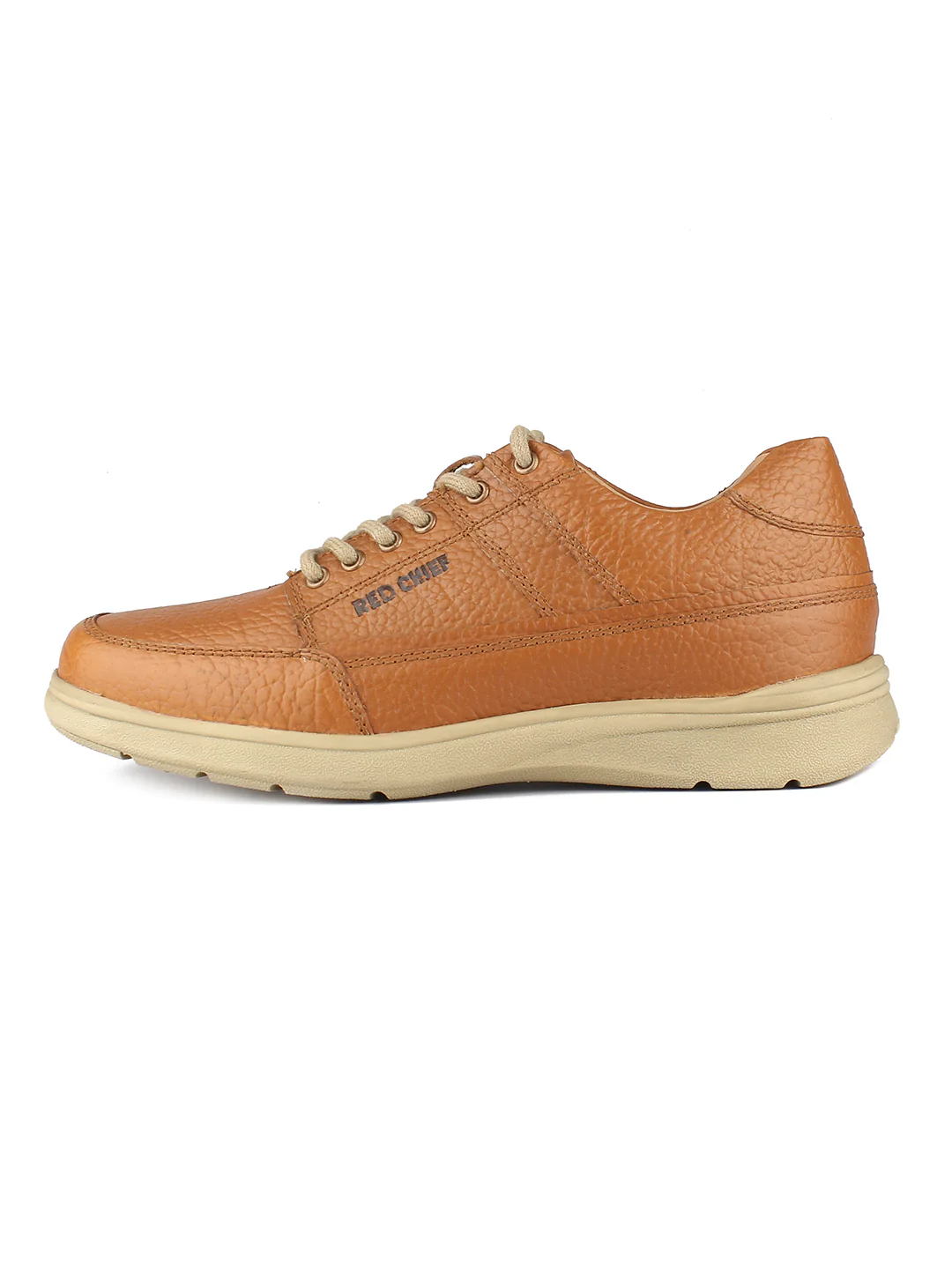 Red Chief Genuine Leather Low Ankle Lace Up Casual Sneaker Shoes For Men |RC3488 107 - Image 4