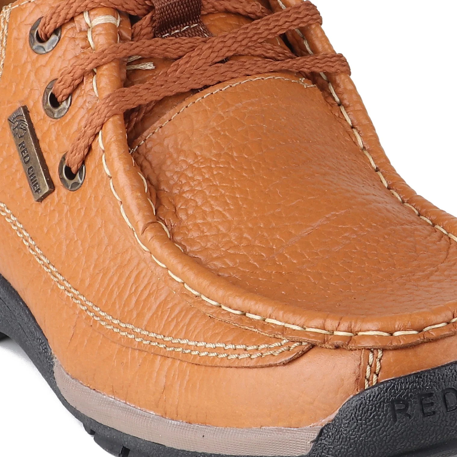 Red Chief Genuine Leather Low Ankle Lace Up Casual Shoes For Men |RC2104 107 - Image 6