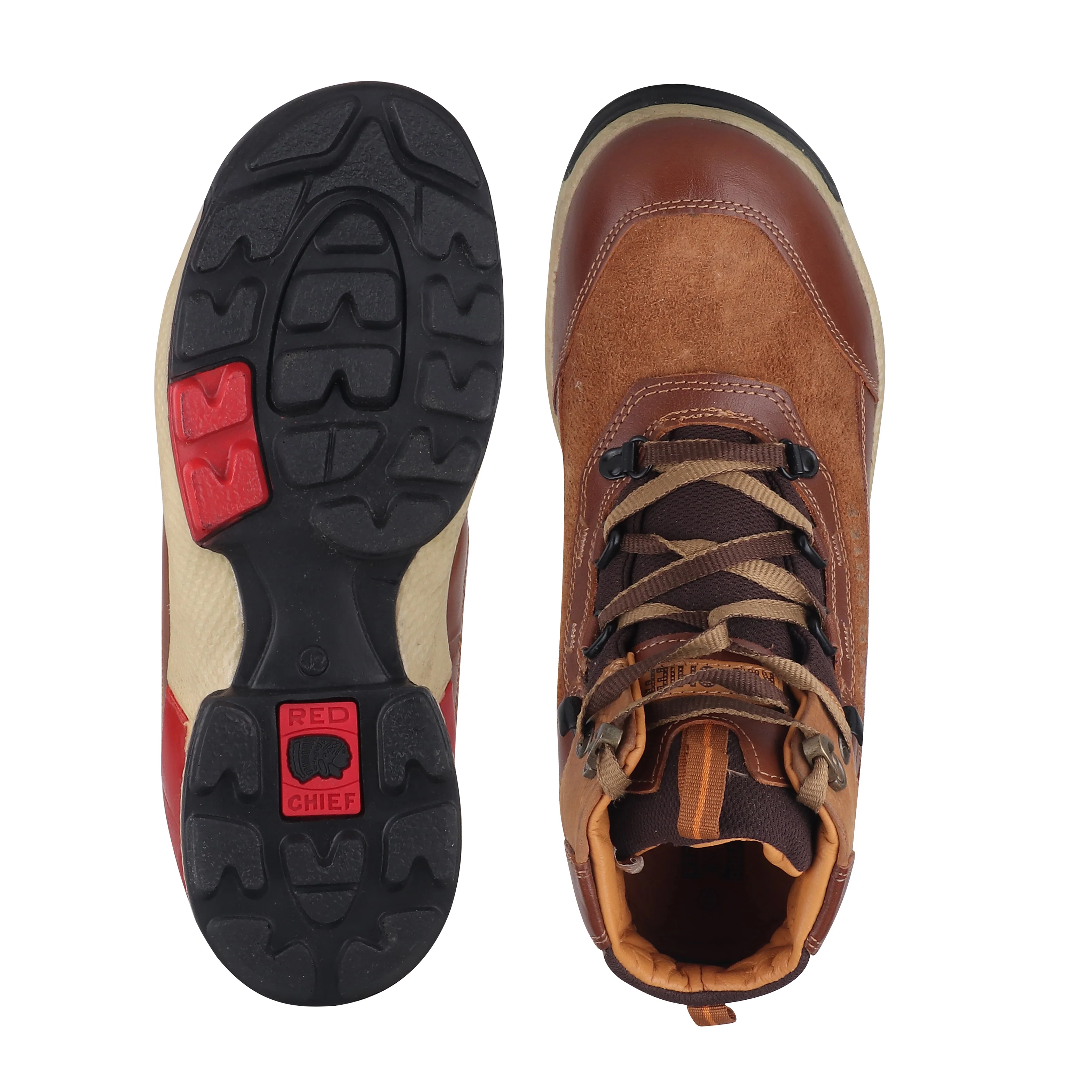 Red Chief Genuine Leather High Ankle Lace Up Casual Boot Shoes For Men |RC3051 287 - Image 7