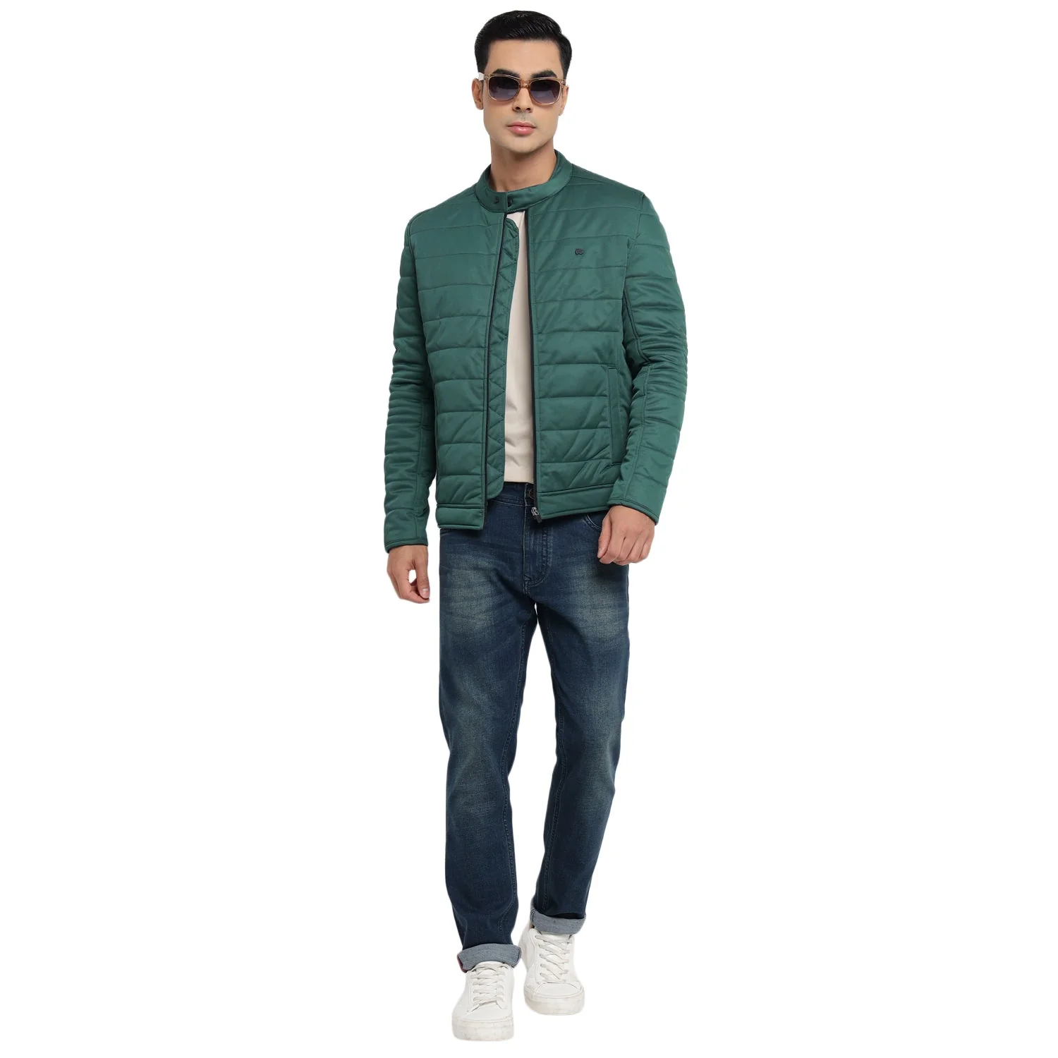 Red Chief Green Jacket for Men 8310150 140 - Image 7