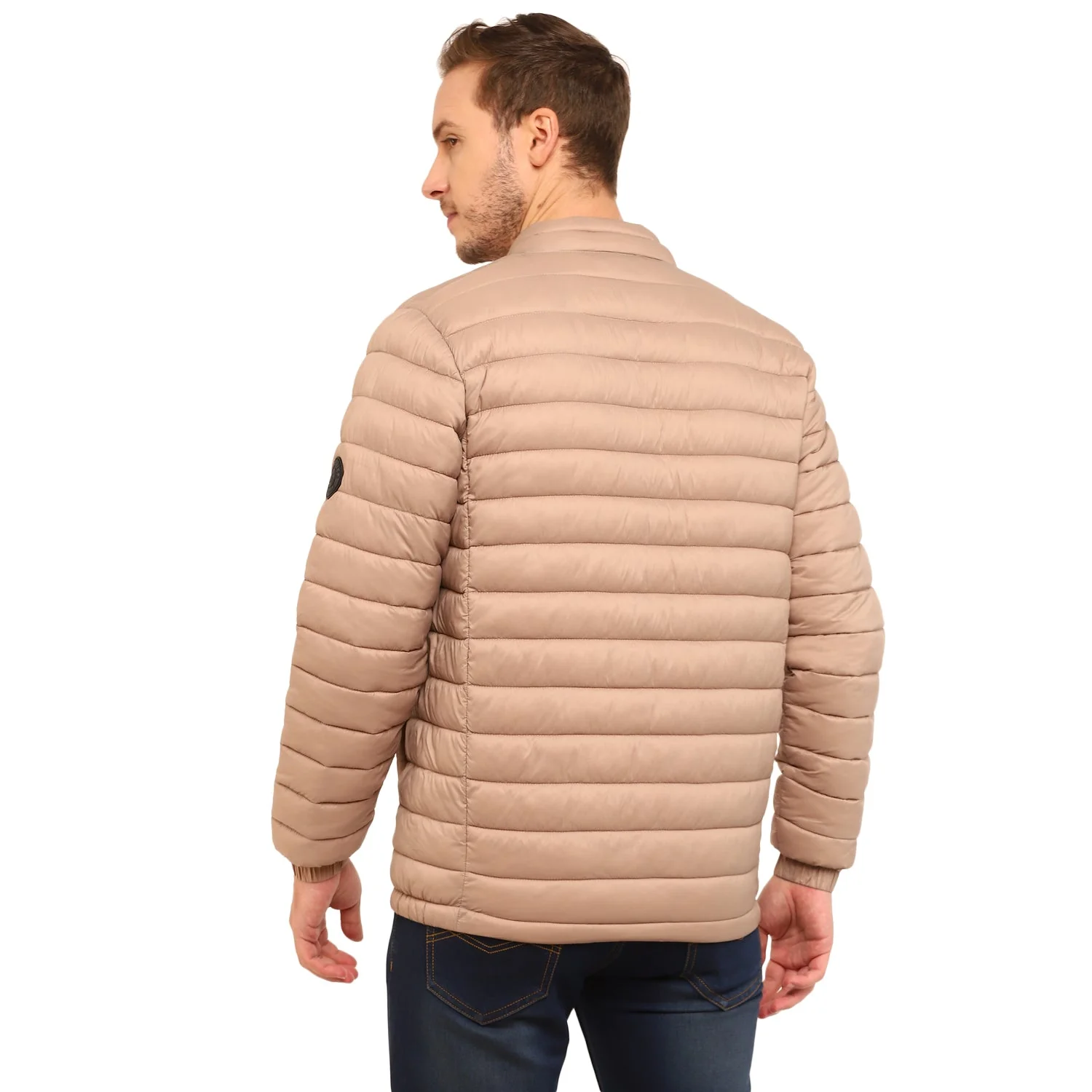 Red Chief Beige Jacket for Men 8310165 026 - Image 4
