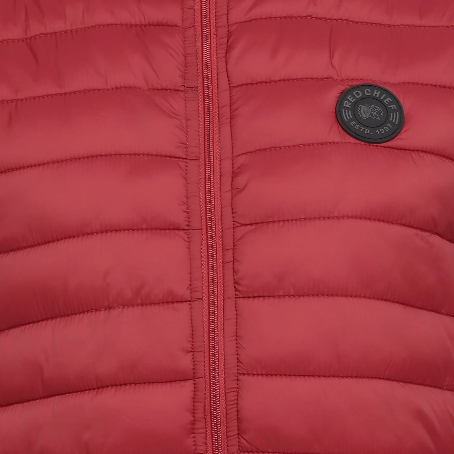 Red Chief Maroon Solid Jacket for Men 8310189 376 - Image 8