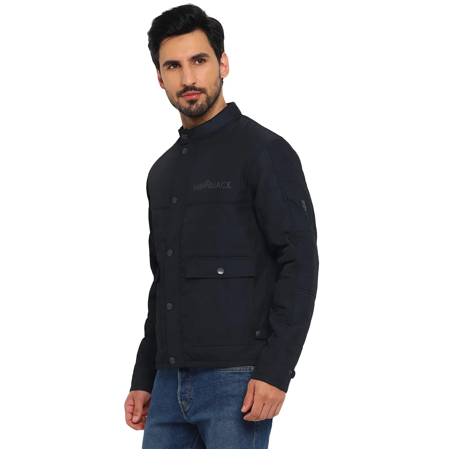 Red Chief Navy Texture Jacket for Men 8310194 156 - Image 5