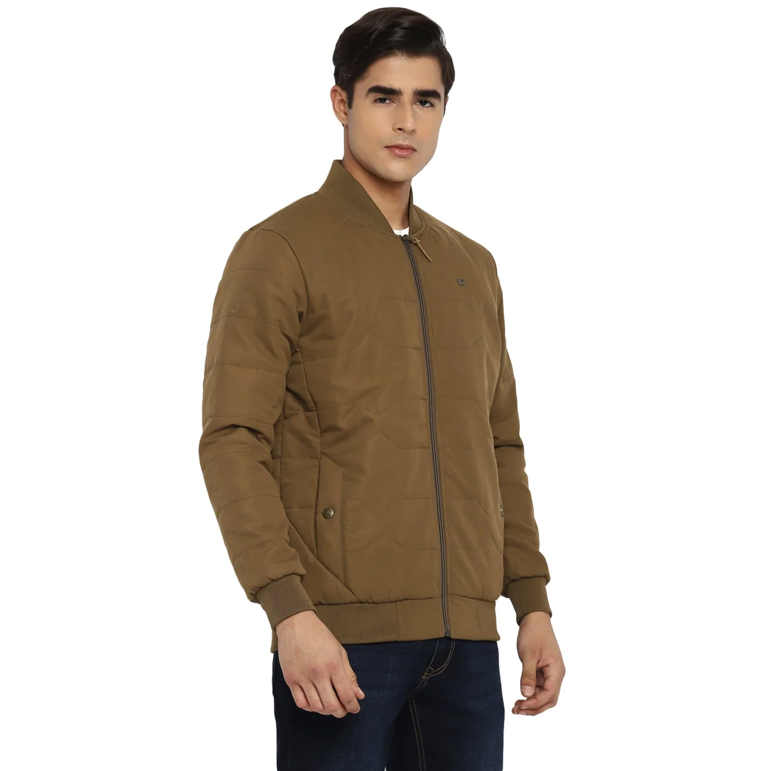 Red Chief Brown Solid Jacket for Men O8310039 430 - Image 6