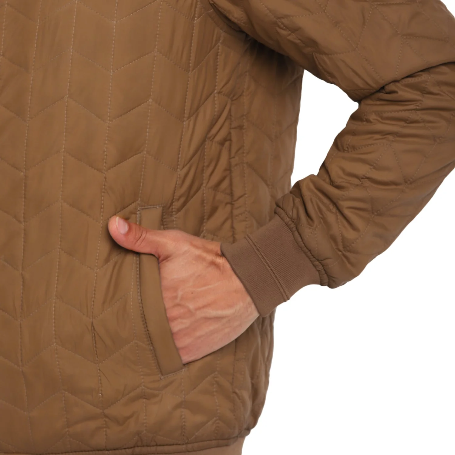Red Chief Khaki Solid Jacket for Men O8310051 G0051 - Image 8