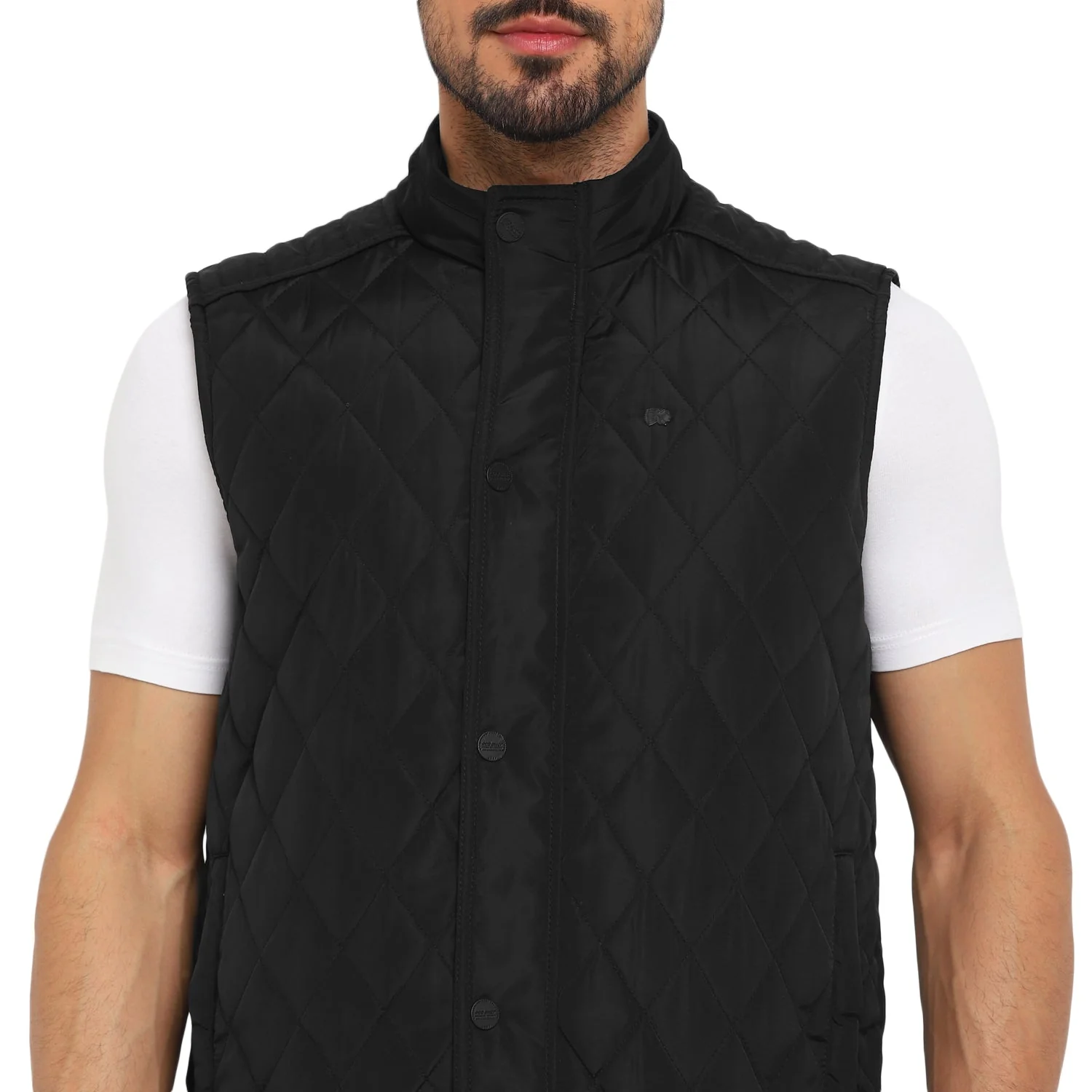 Red Chief Black Solid Jacket for Men O8310055 001 - Image 7