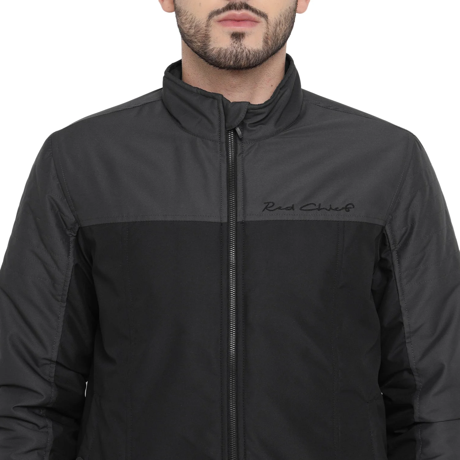 Red Chief Black Graphite Jacket for Men O8310058 G00993 - Image 8