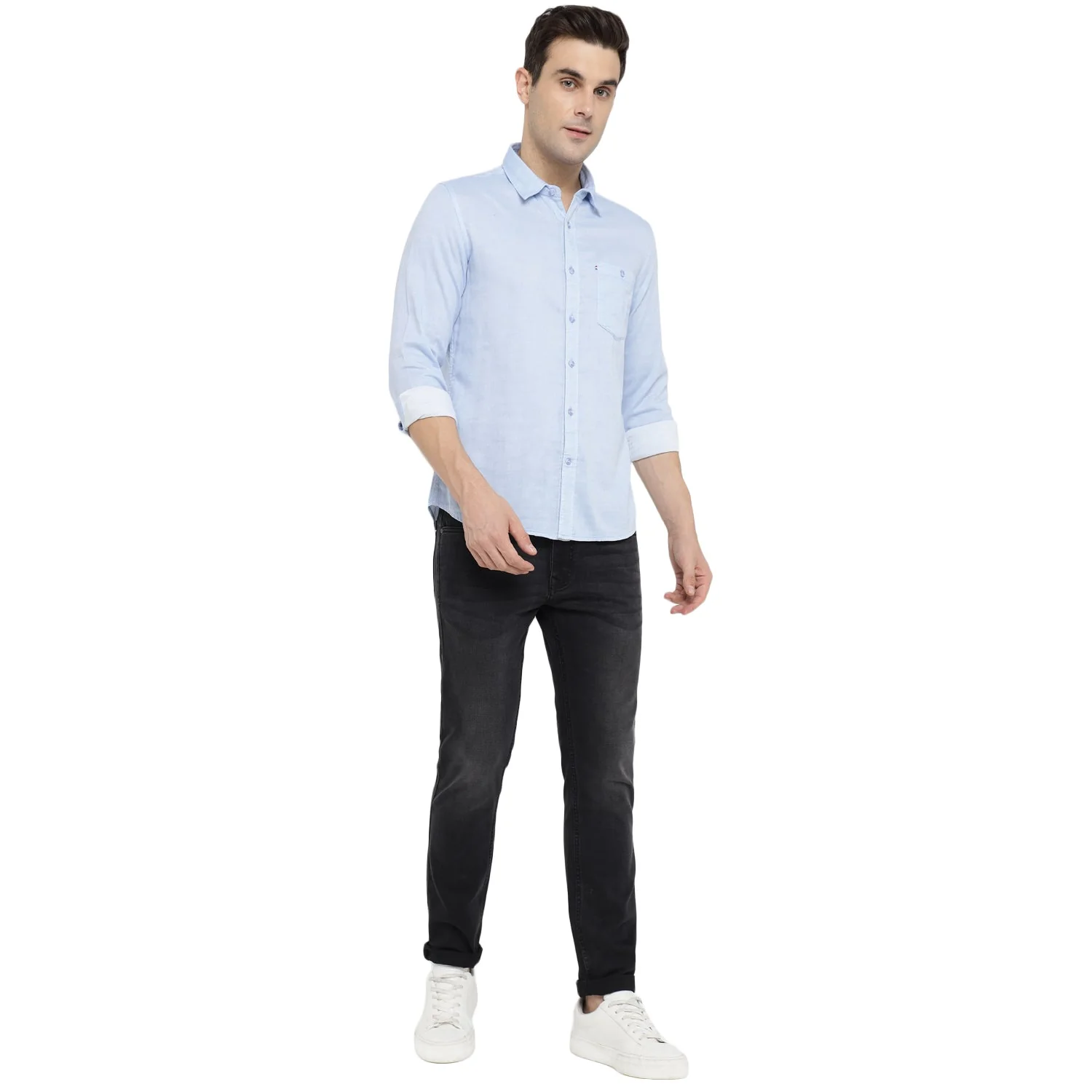 Red Chief Black Jeans for Men 8560441 001 - Image 8
