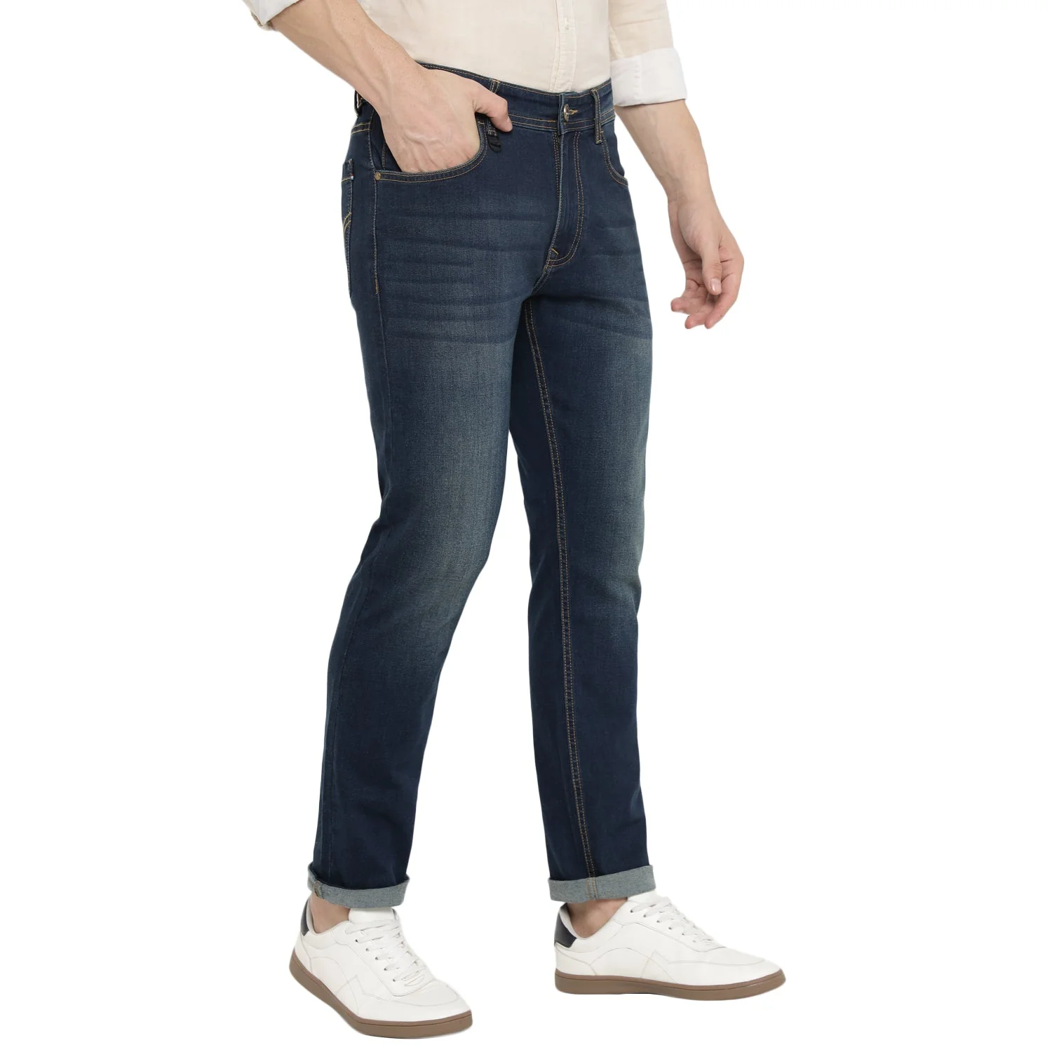Red Chief Navy Jeans for Men 8560442 156 - Image 2