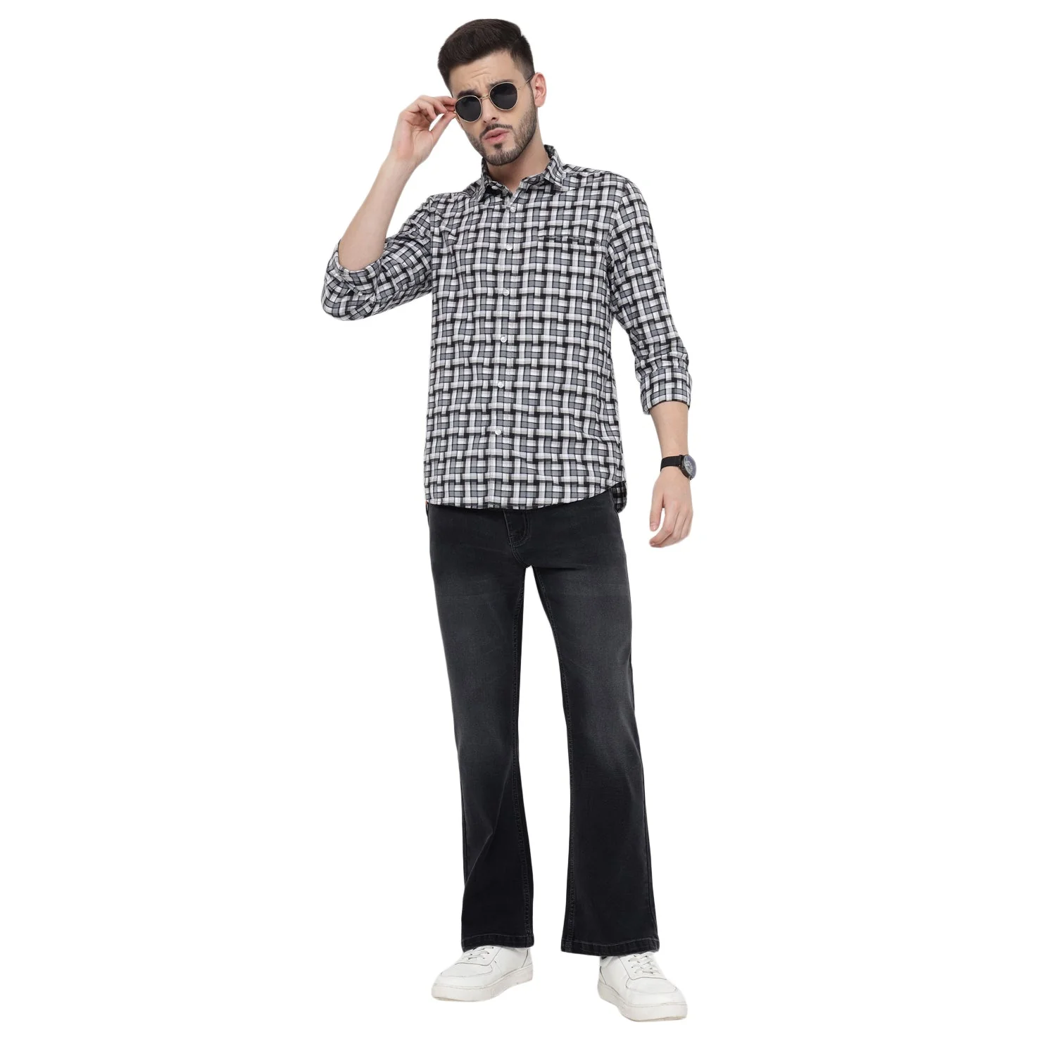 Red Chief Gray Jeans for Men 8560444 005 - Image 2