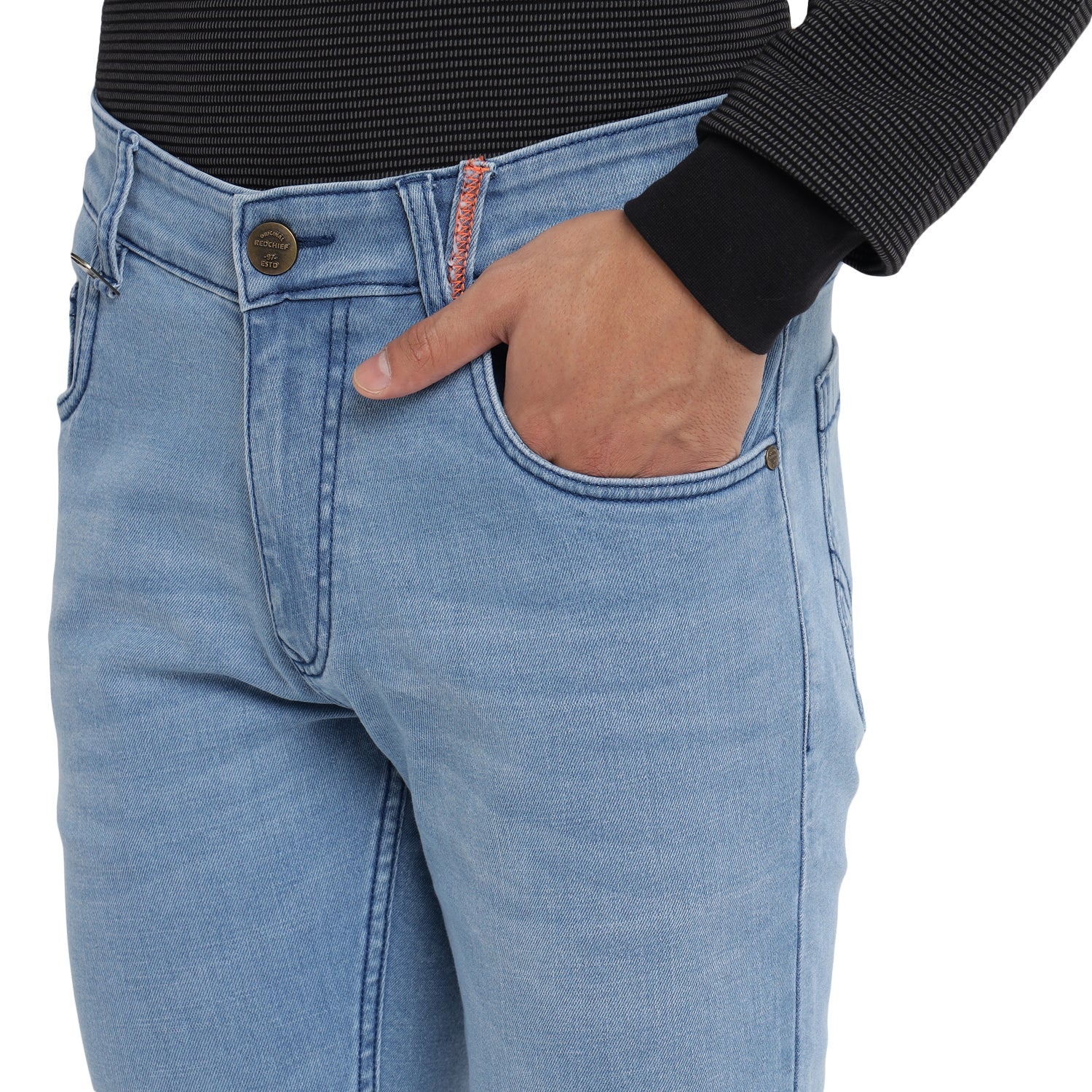 Red Chief Blue Jeans for Men 8560446 002 - Image 9
