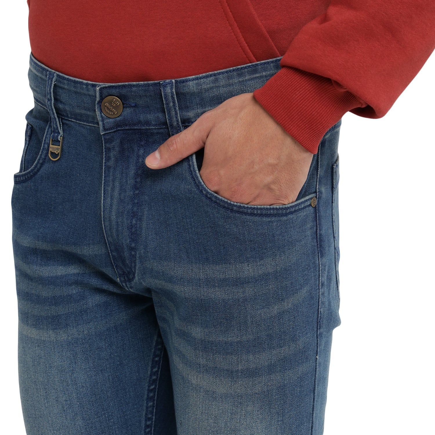 Red Chief Blue Jeans for Men 8560448 002 - Image 9