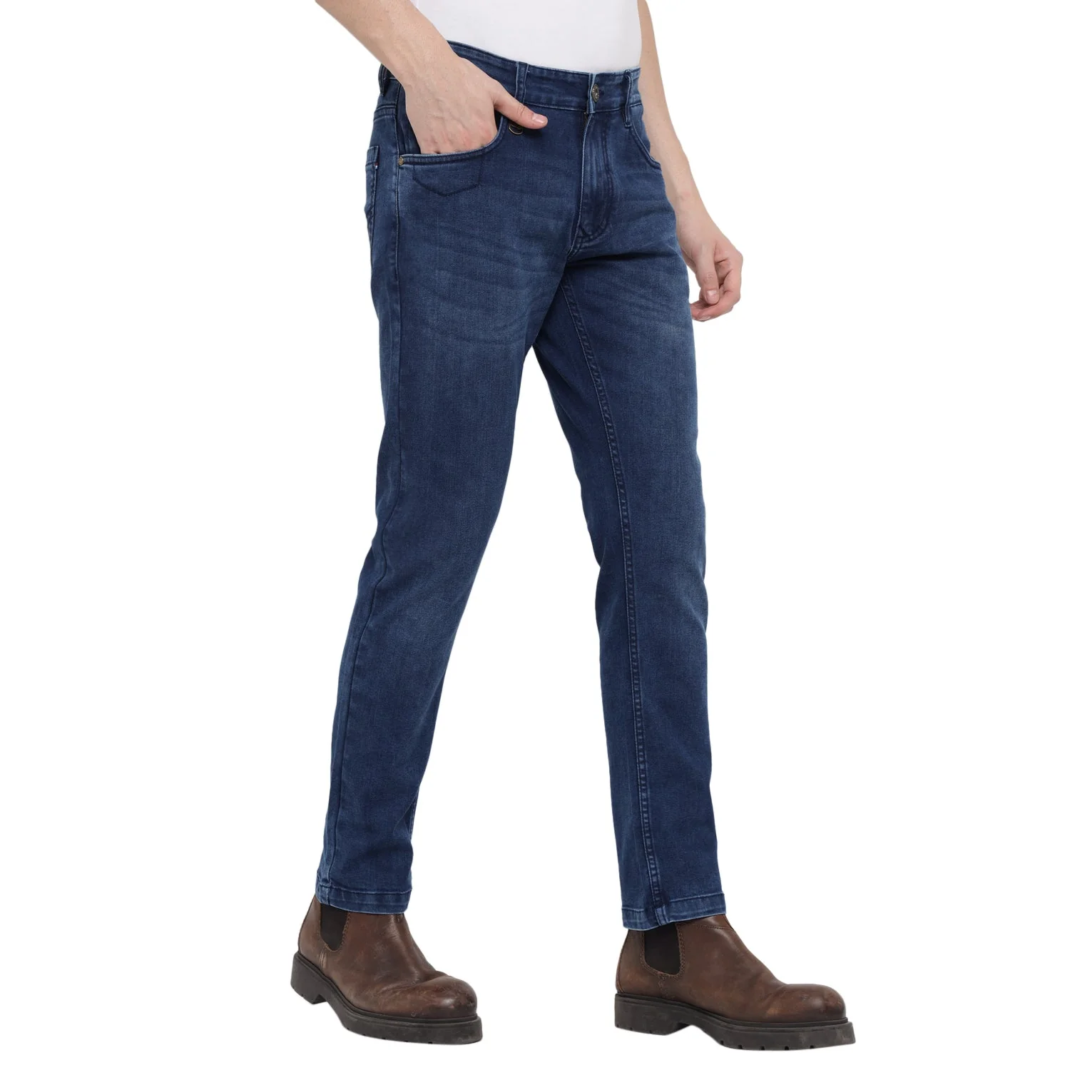 Red Chief Navy Jeans for Men 8560449 156 - Image 6