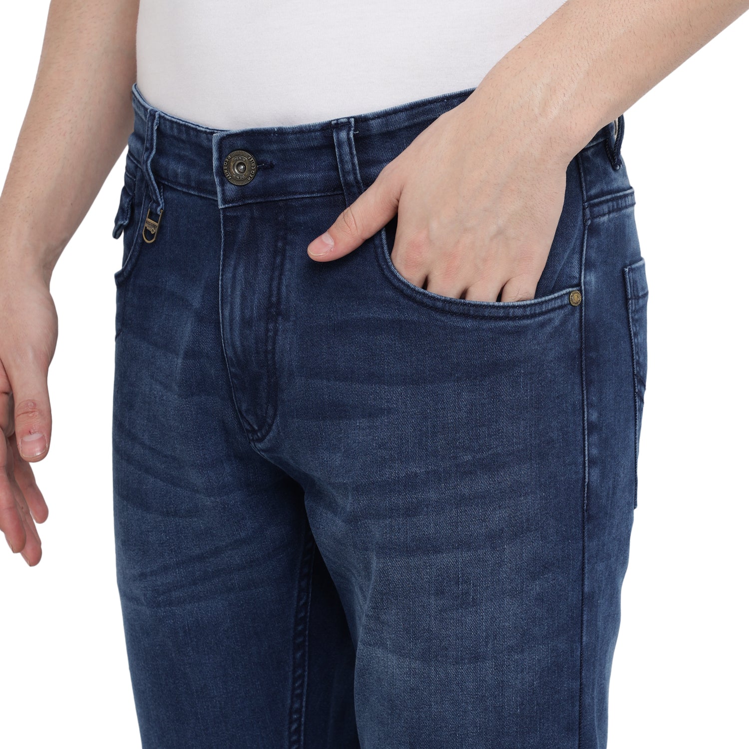 Red Chief Navy Jeans for Men 8560449 156 - Image 8