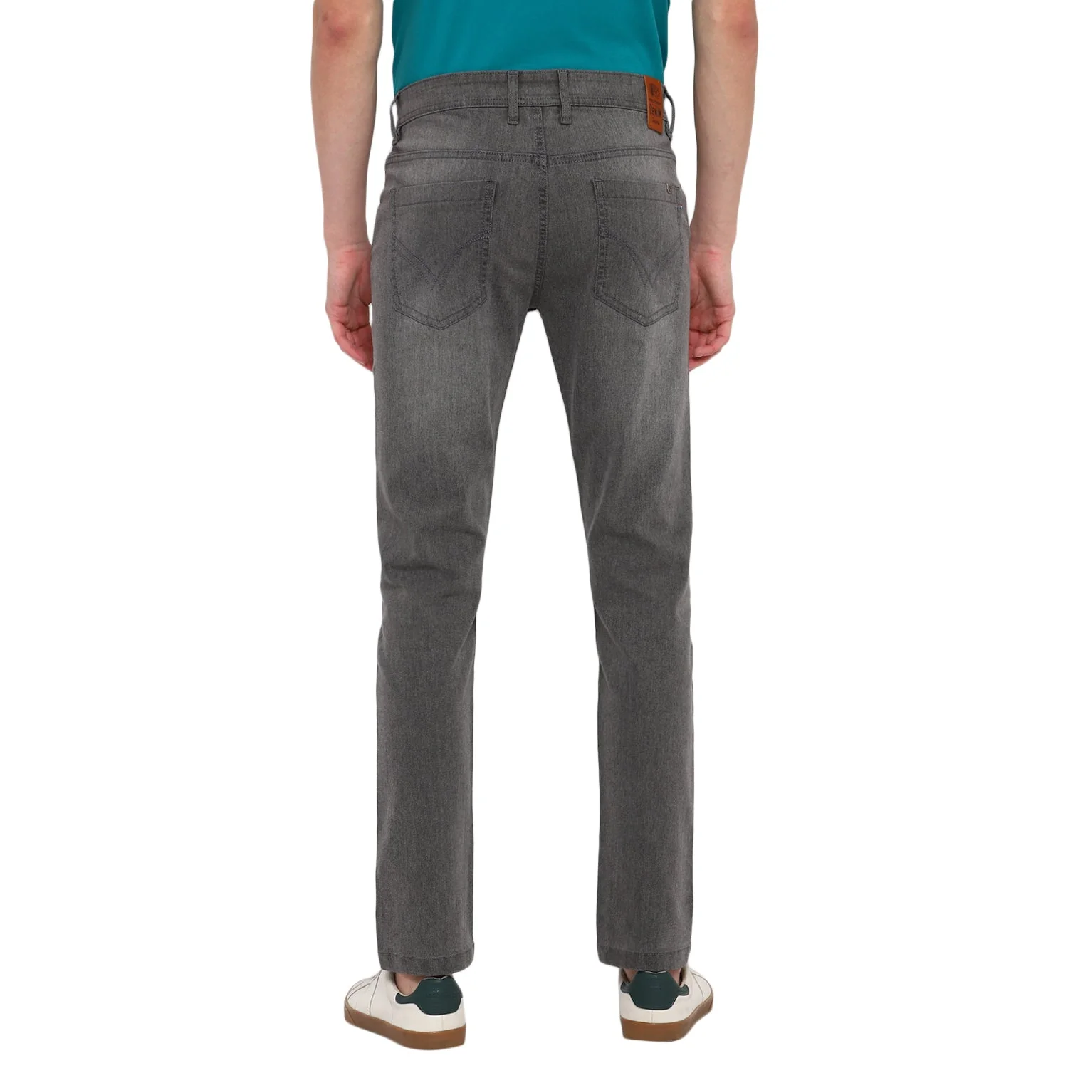 Red Chief Gray Solid Jeans for Men O-8560112 005 - Image 4