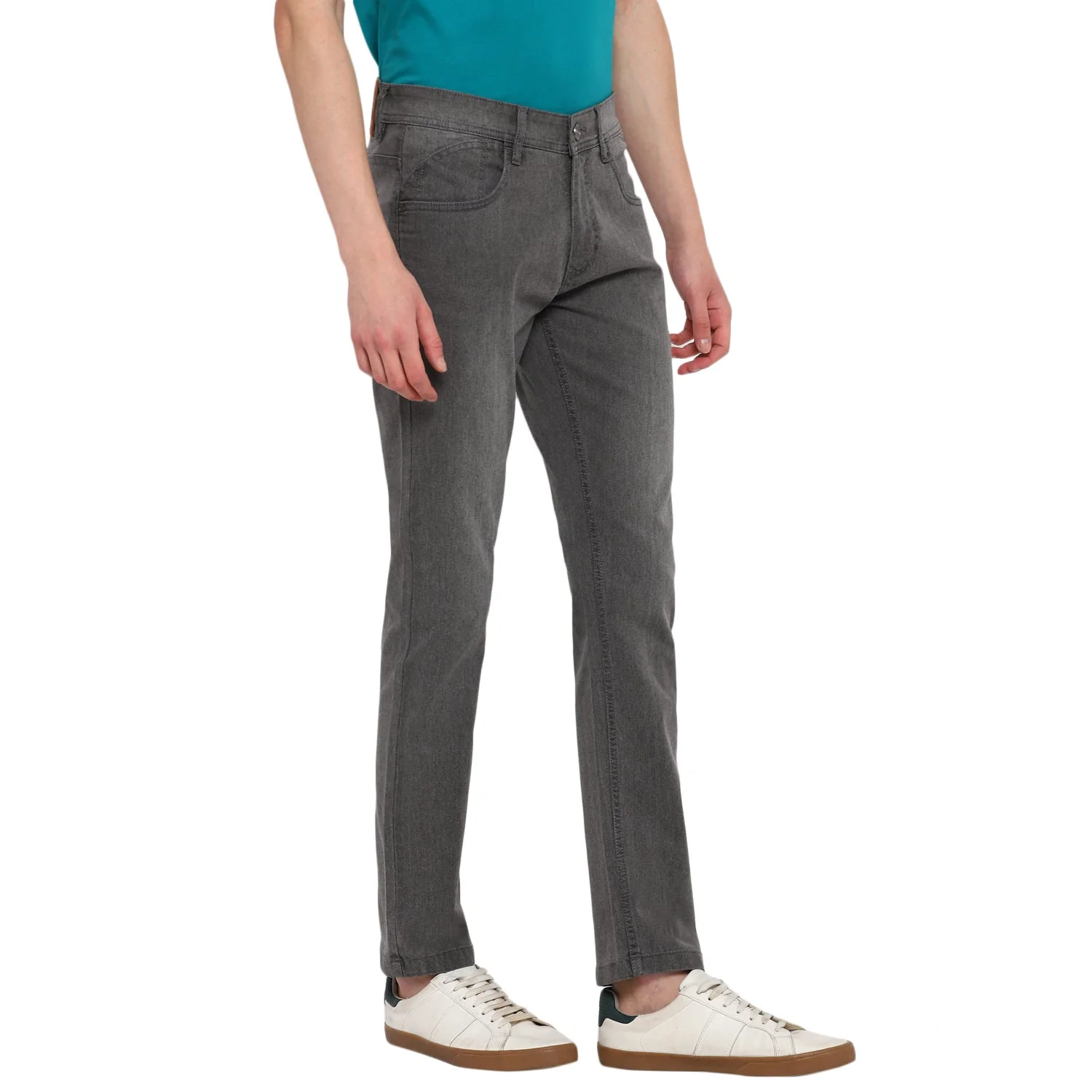 Red Chief Gray Solid Jeans for Men O-8560112 005 - Image 6