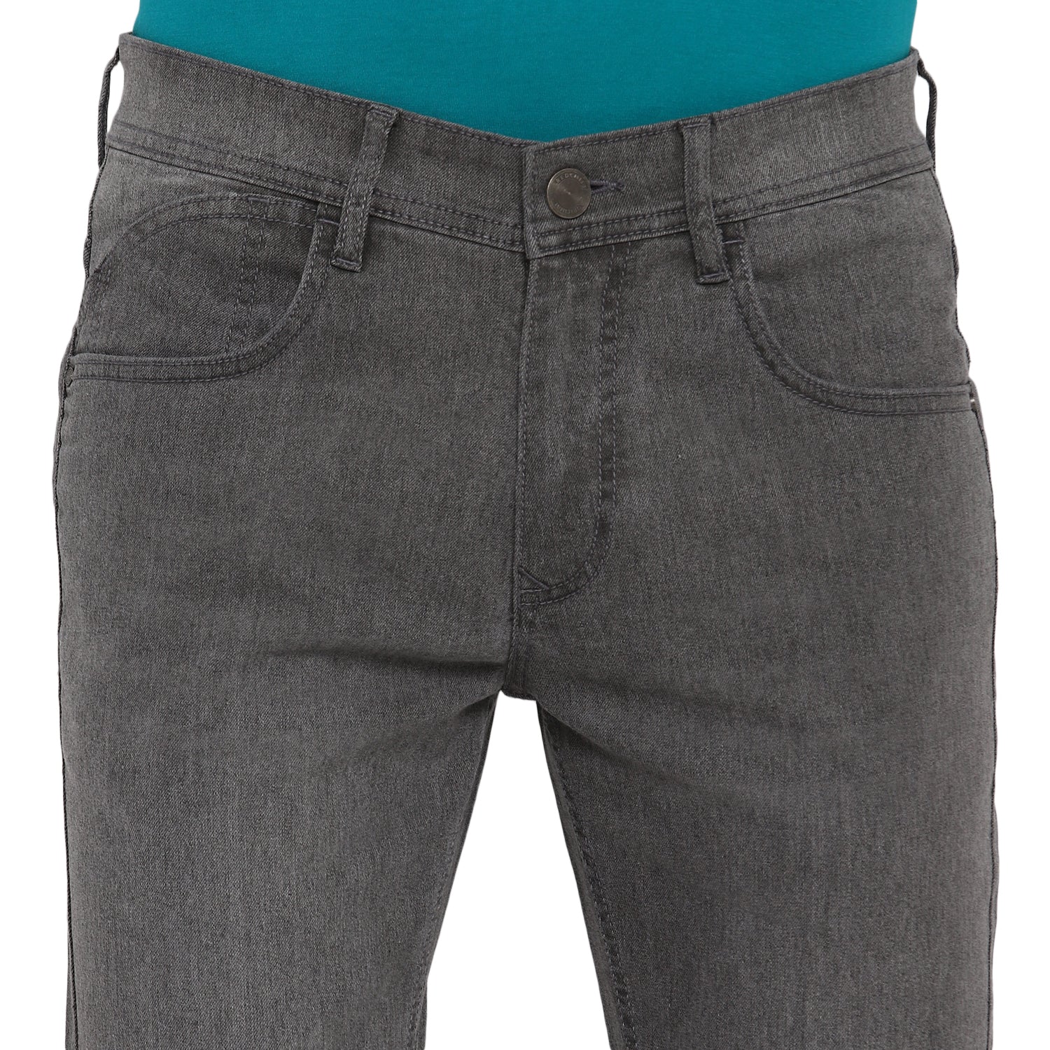 Red Chief Gray Solid Jeans for Men O-8560112 005 - Image 7