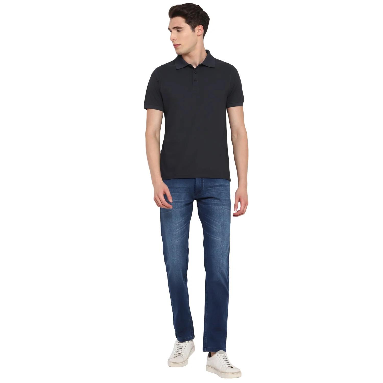 Red Chief Blue Solid Jeans for Men O-8560114 002 - Image 3