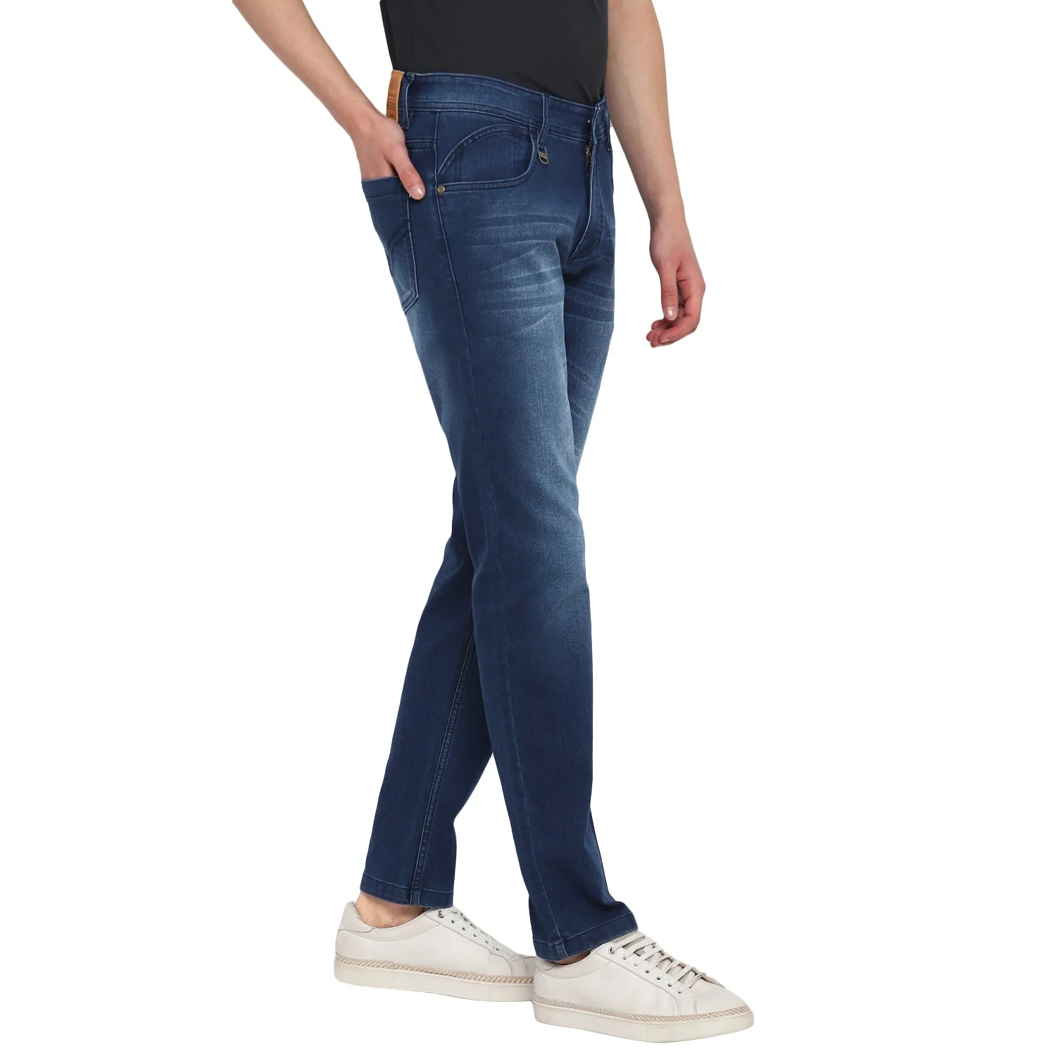 Red Chief Blue Solid Jeans for Men O-8560114 002 - Image 6