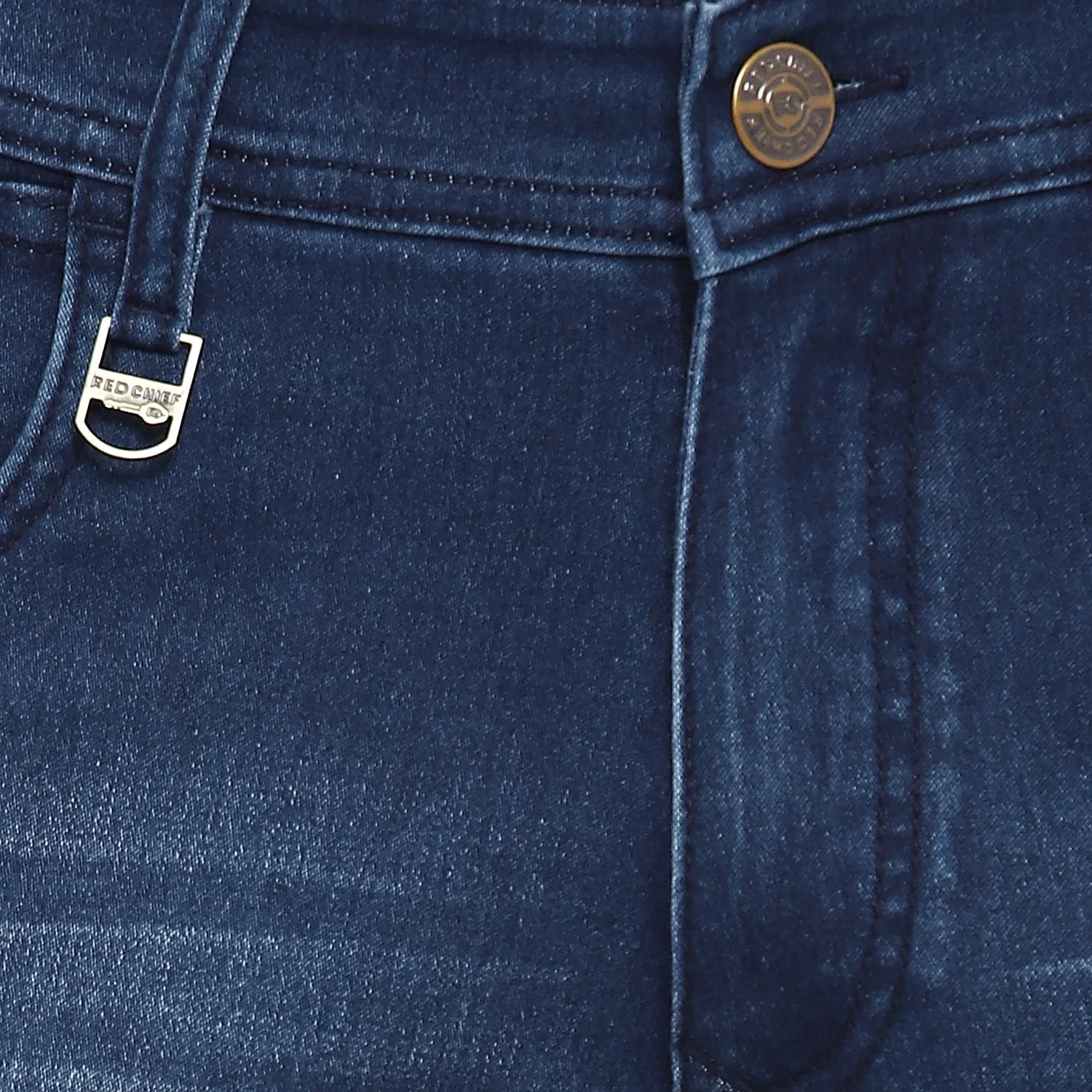 Red Chief Blue Solid Jeans for Men O-8560114 002 - Image 9