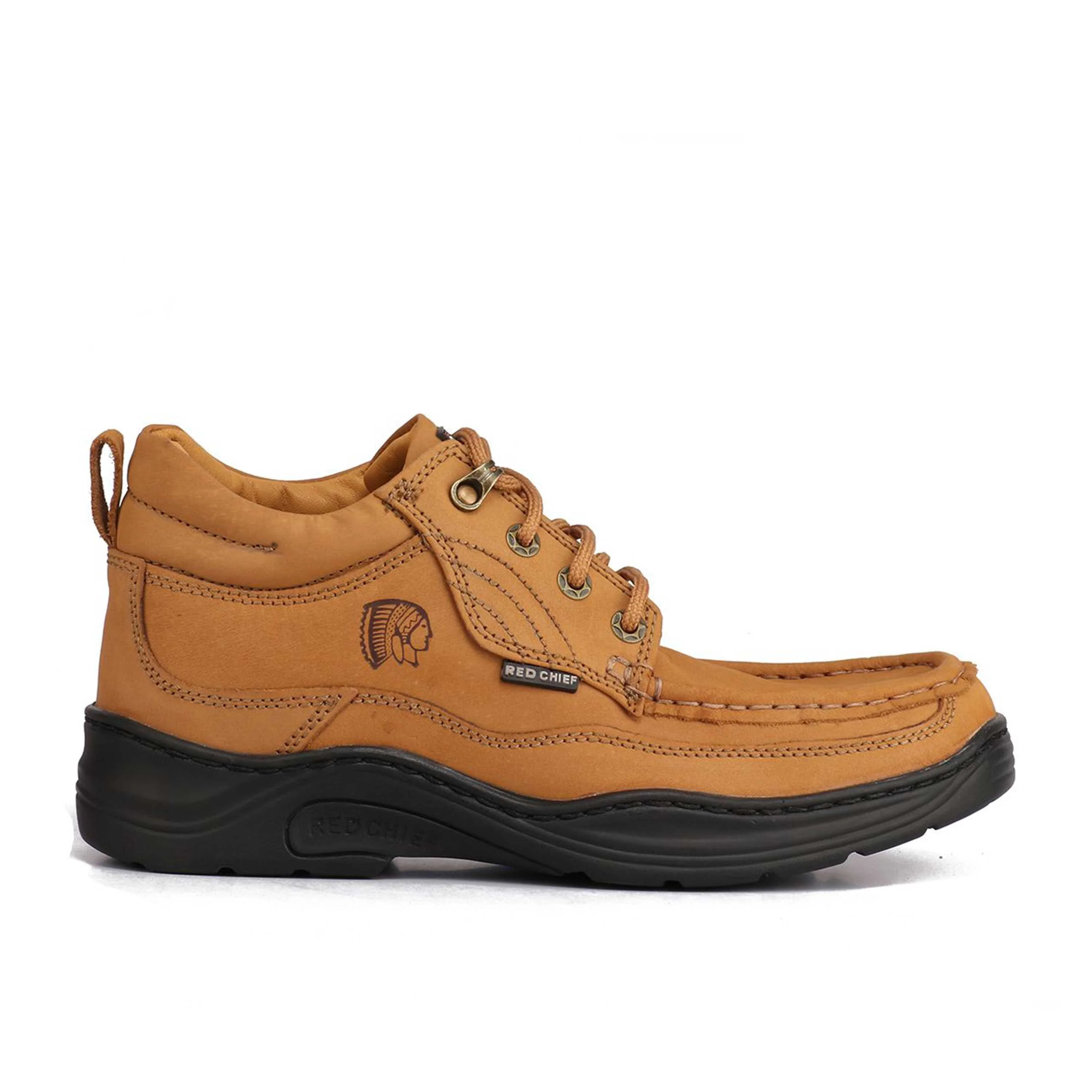 Red Chief Genuine Leather Low Ankle Lace Up Casual Fit Shoes For Men |RC1211 022