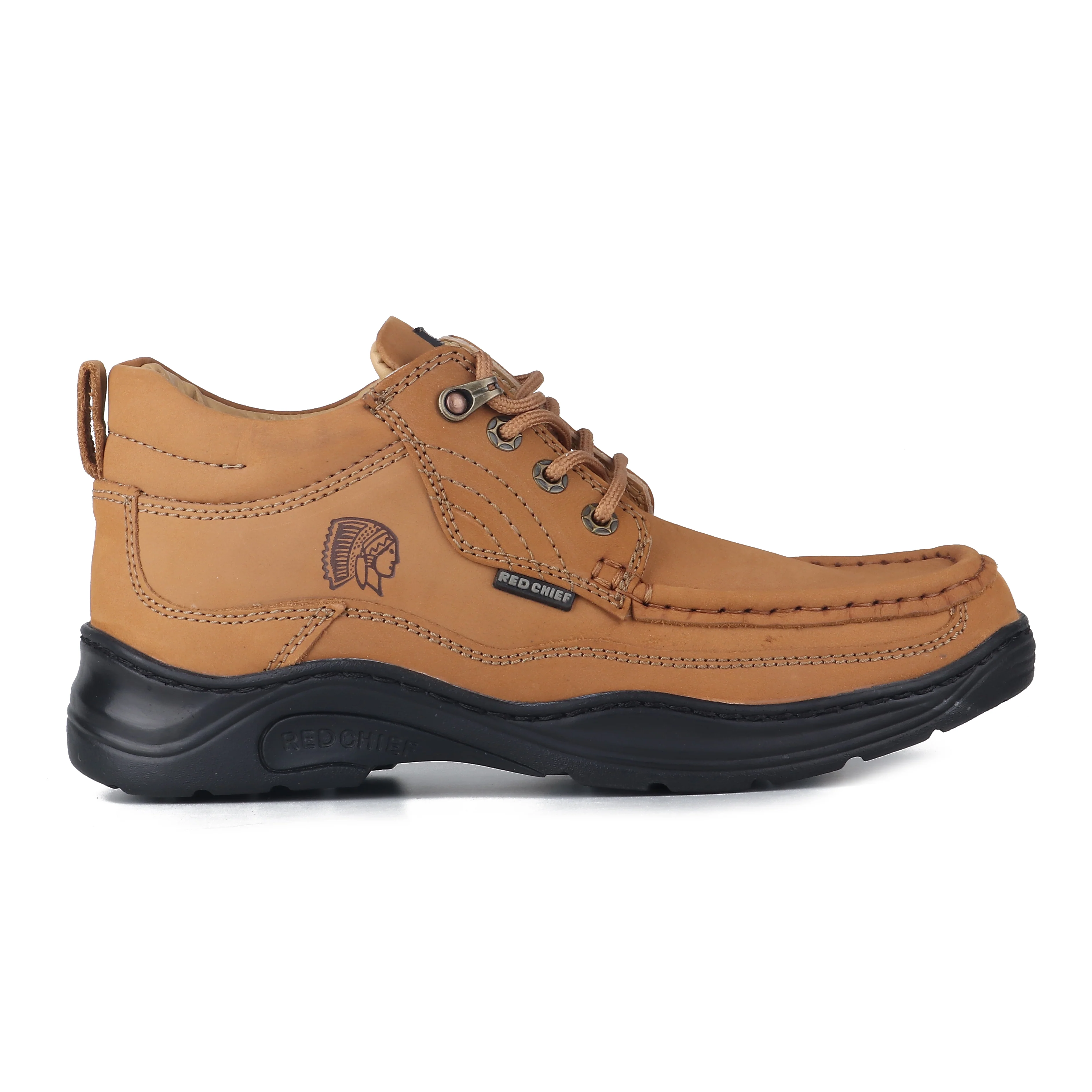 Red Chief Genuine Leather Low Ankle Lace Up Casual Fit Shoes For Men |RC1211 022 - Image 8