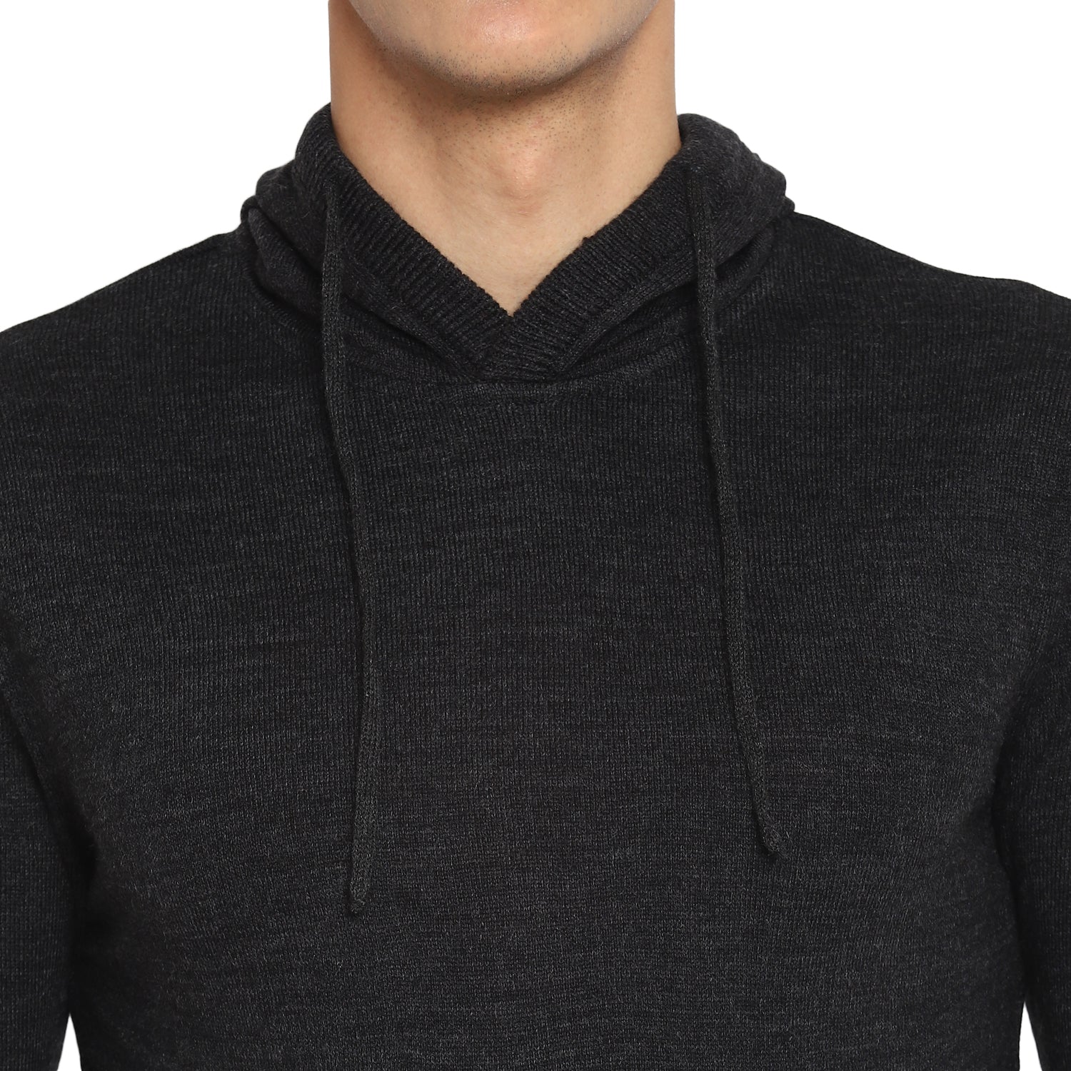 Red Chief Black Solid Sweater for Men O8410002 001 - Image 7