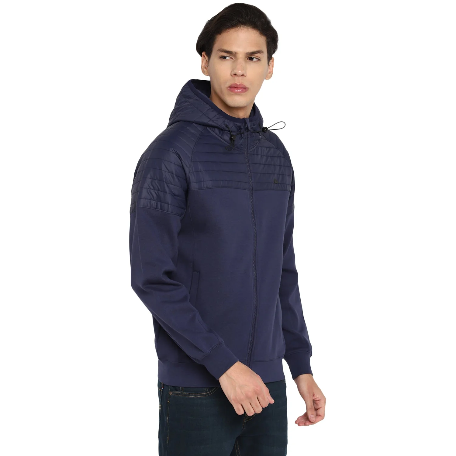 Red Chief Navy Solid Sweatshirt for Men 8310171 156 - Image 6