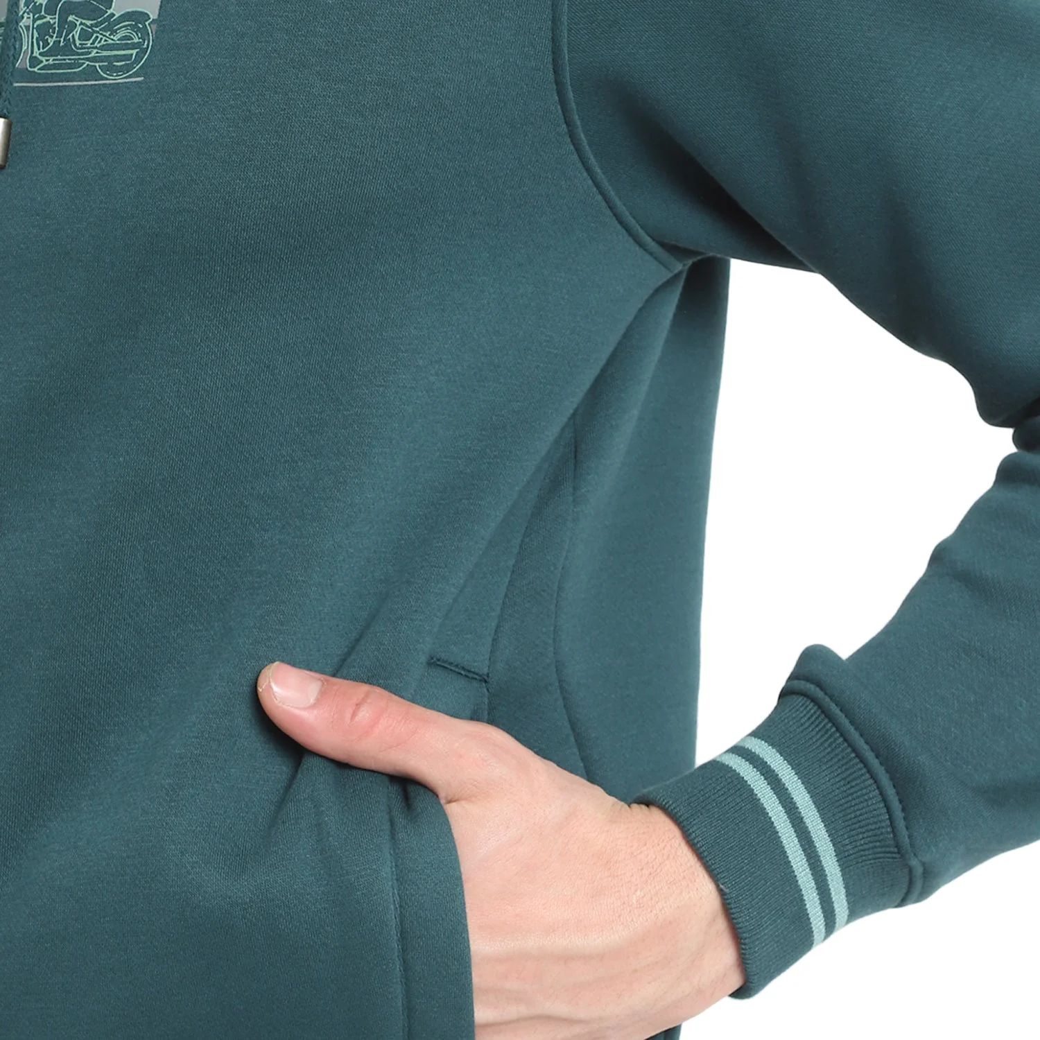 Red Chief Teal Green Sweatshirt for Men 8310188 G00438 - Image 8