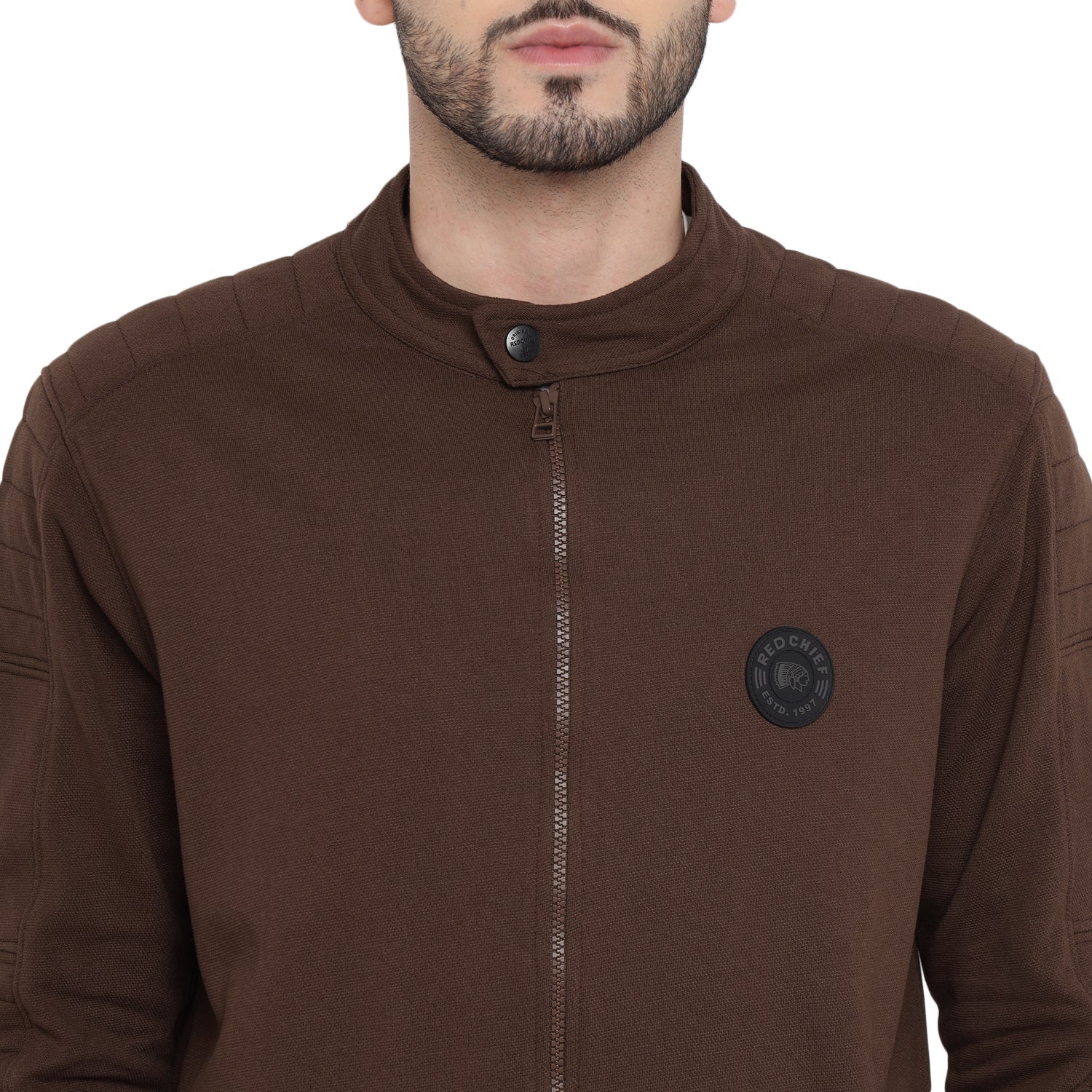 Red Chief Brown Sweatshirt for Men 8310216 003 - Image 6