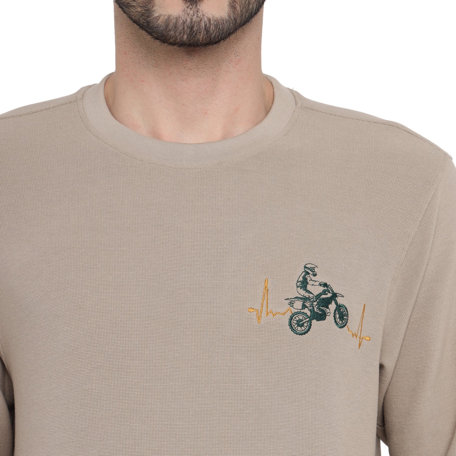 Red Chief Fawn Sweatshirt for Men 8310218 G0016 - Image 6