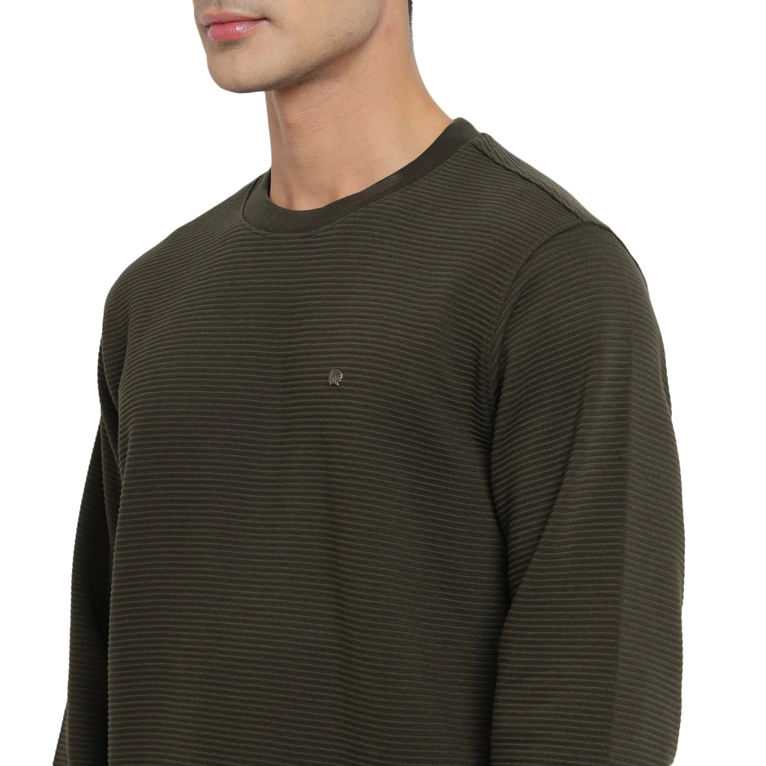 Red Chief Olive Sweatshirt for Men 8310220 124 - Image 4